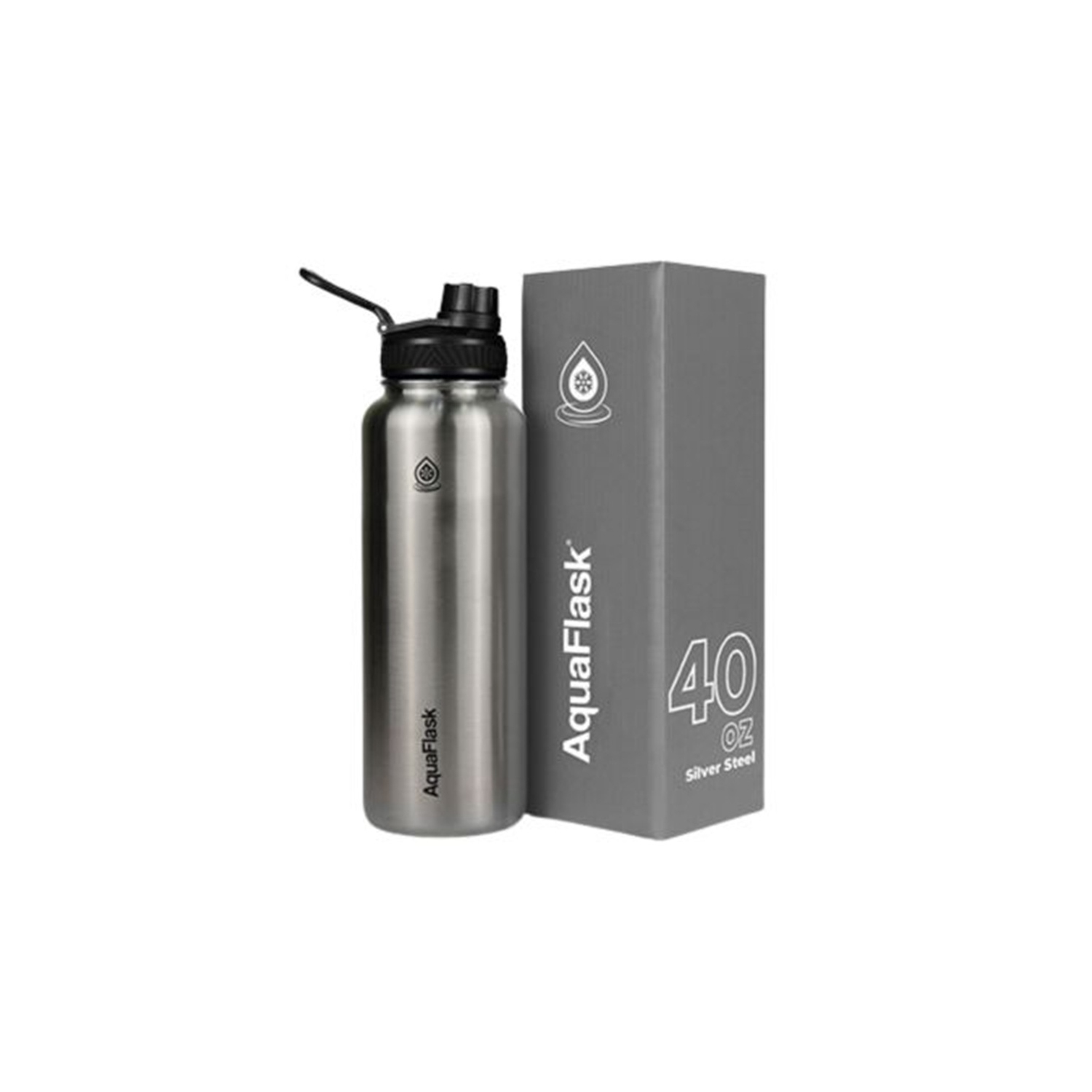 AquaFlask Original Vacuum Insulated Water Bottles 1080ml - White