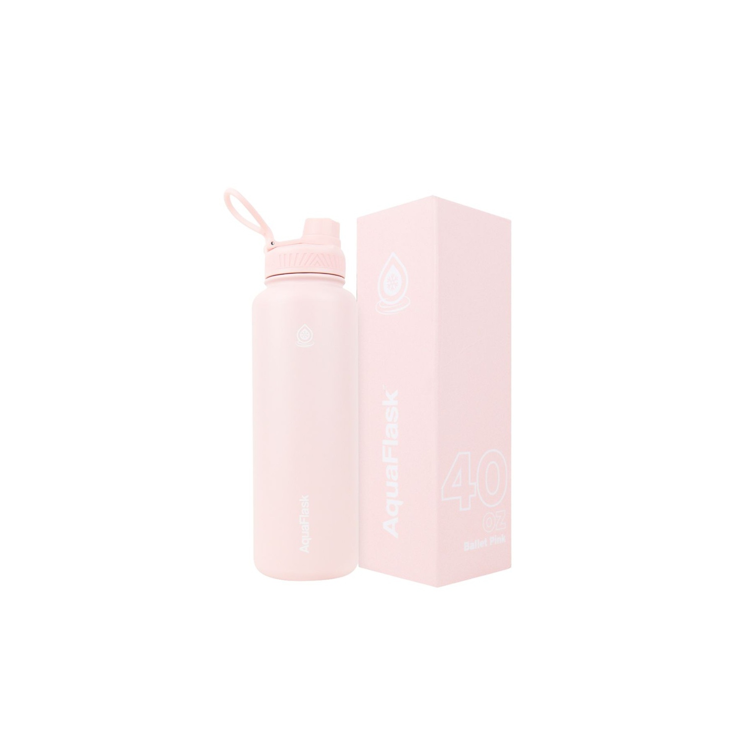 AquaFlask Original Vacuum Insulated Water Bottles 1080ml - White