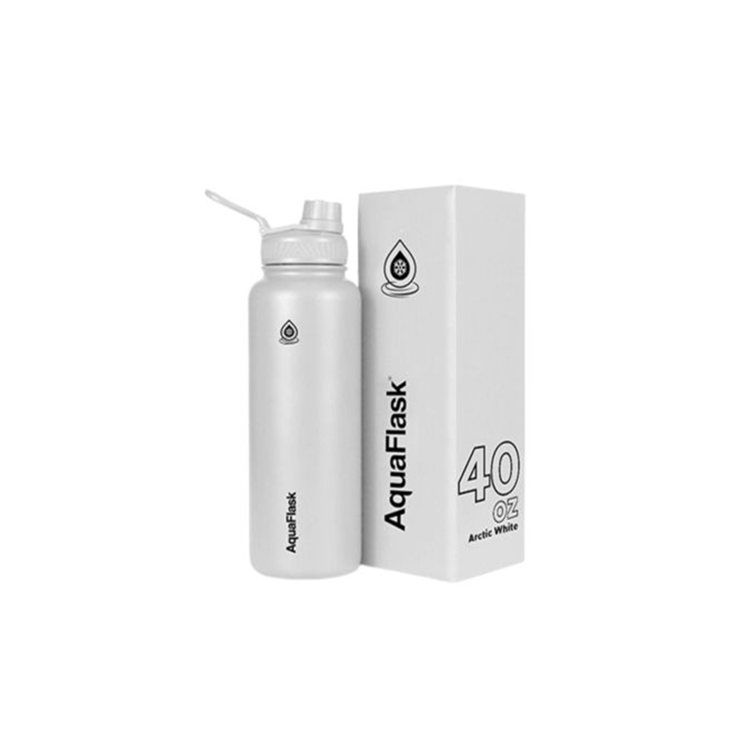 AquaFlask Original Vacuum Insulated Water Bottles 1080ml - Black