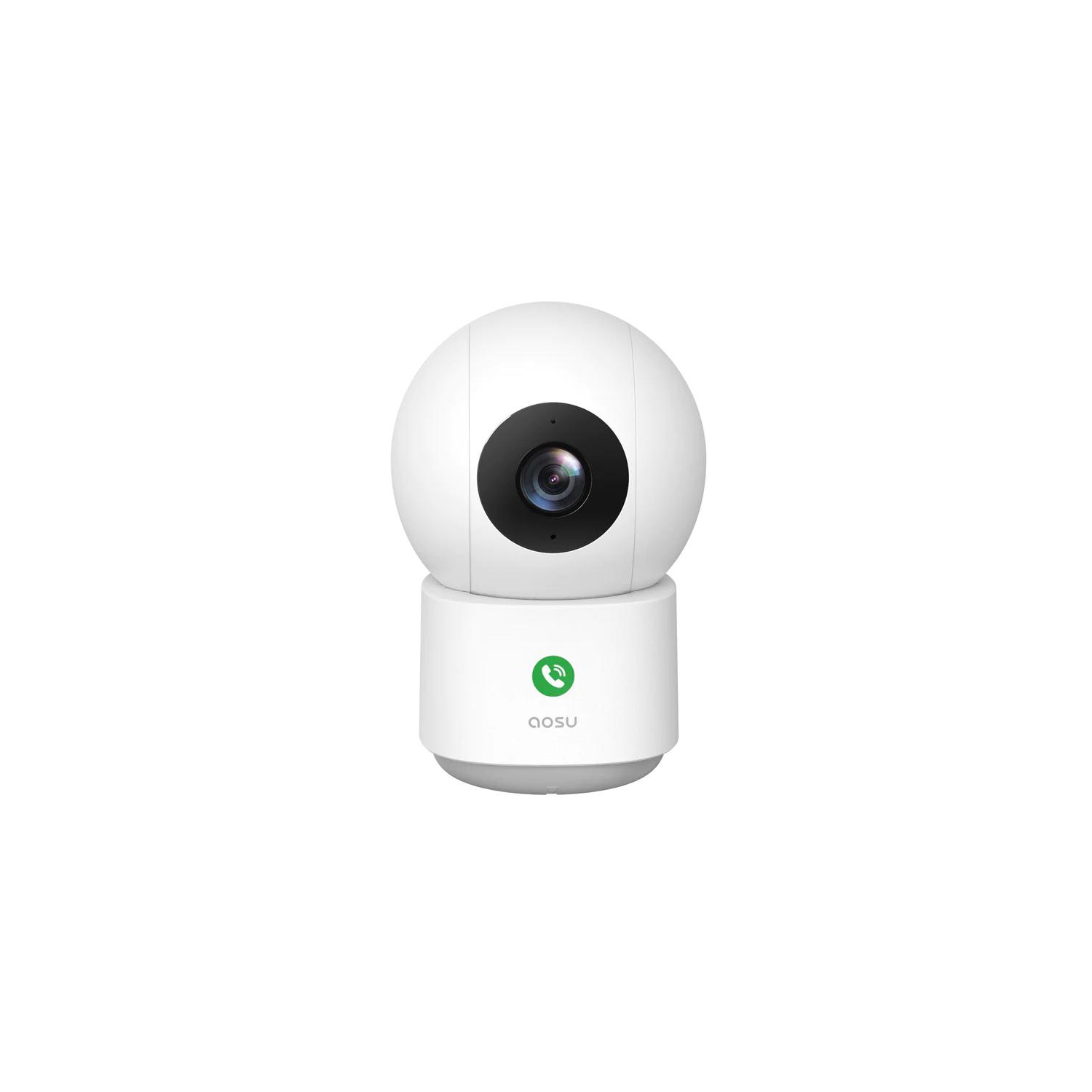 Aosu C2E 4MP Wireless Dual-Band Wi-Fi Smart Indoor Camera - White