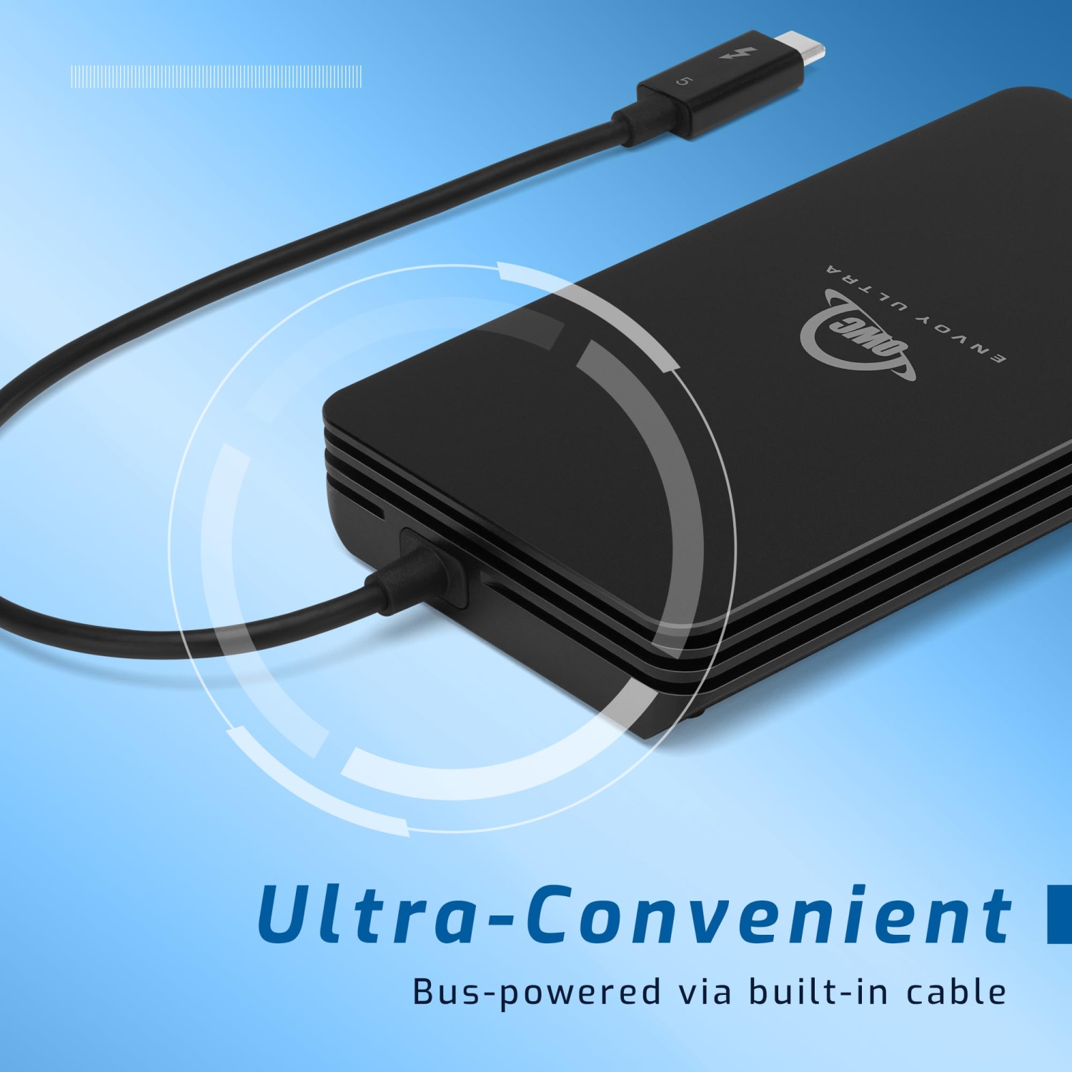 OWC 2TB Envoy Ultra Thunderbolt 5 Portable SSD External Drive