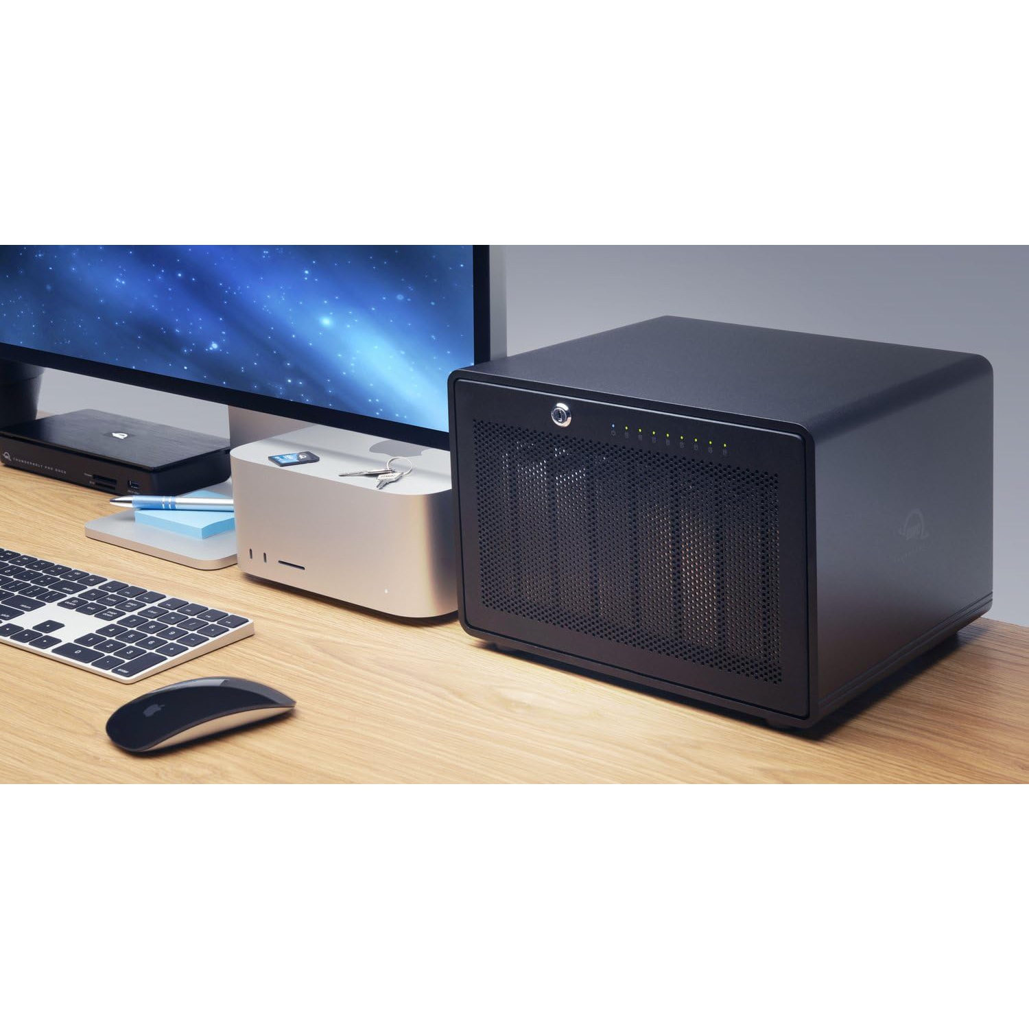 OWC ThunderBay 8 Eight-Bay Thunderbolt External Storage Enclosure with SoftRAID