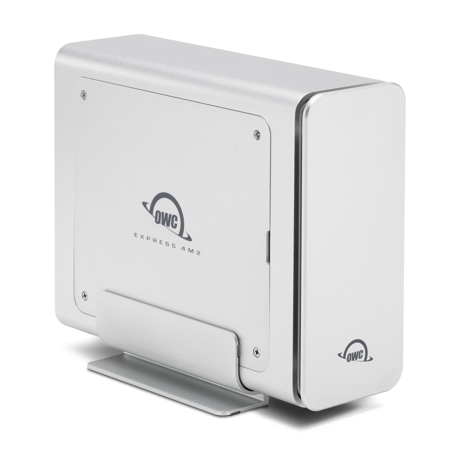 OWC Express 4M2 USB4 Four-Slot USB4 External Storage Enclosure with SoftRAID for NVMe M.2 2230 / 2242 / 2280 SSDs