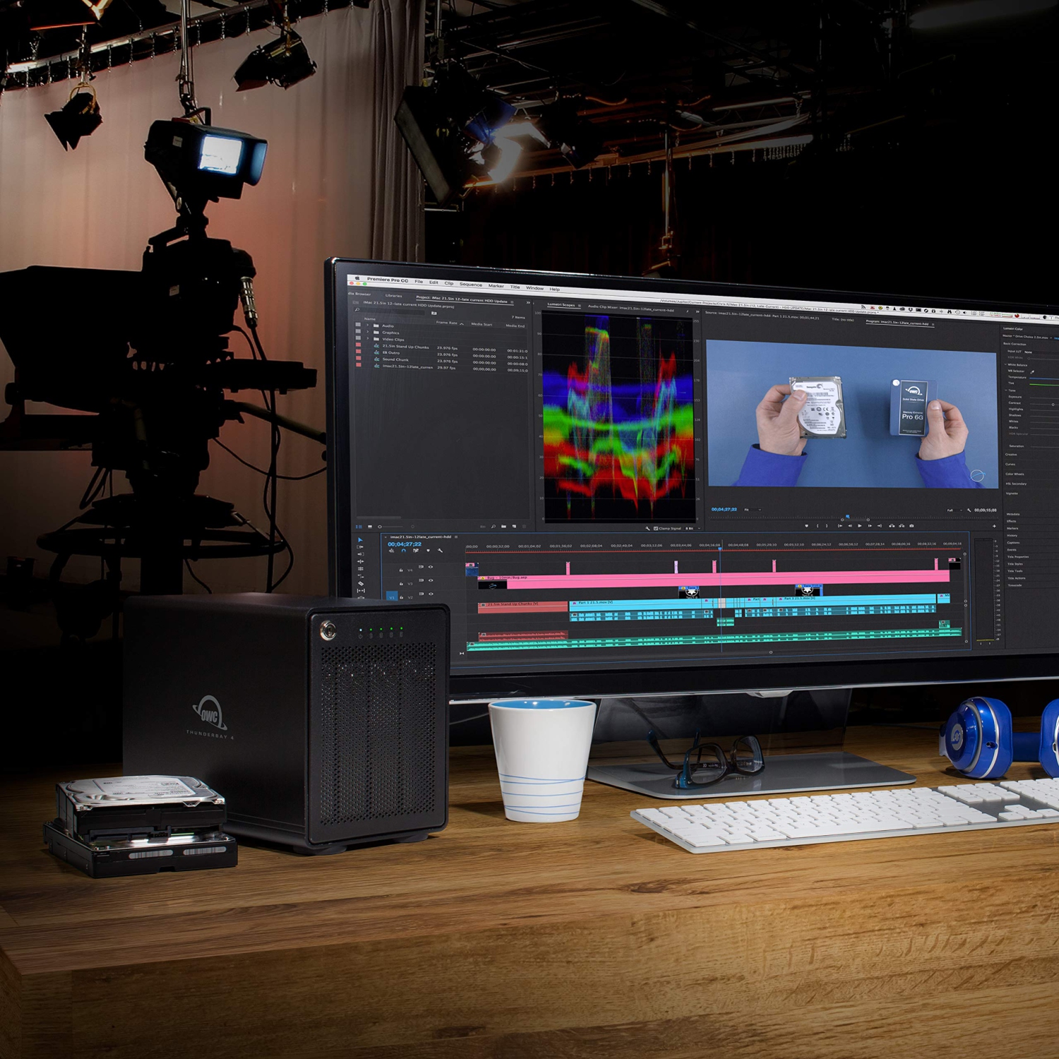 OWC ThunderBay 4 Four-Bay Thunderbolt External Storage Enclosure with SoftRAID