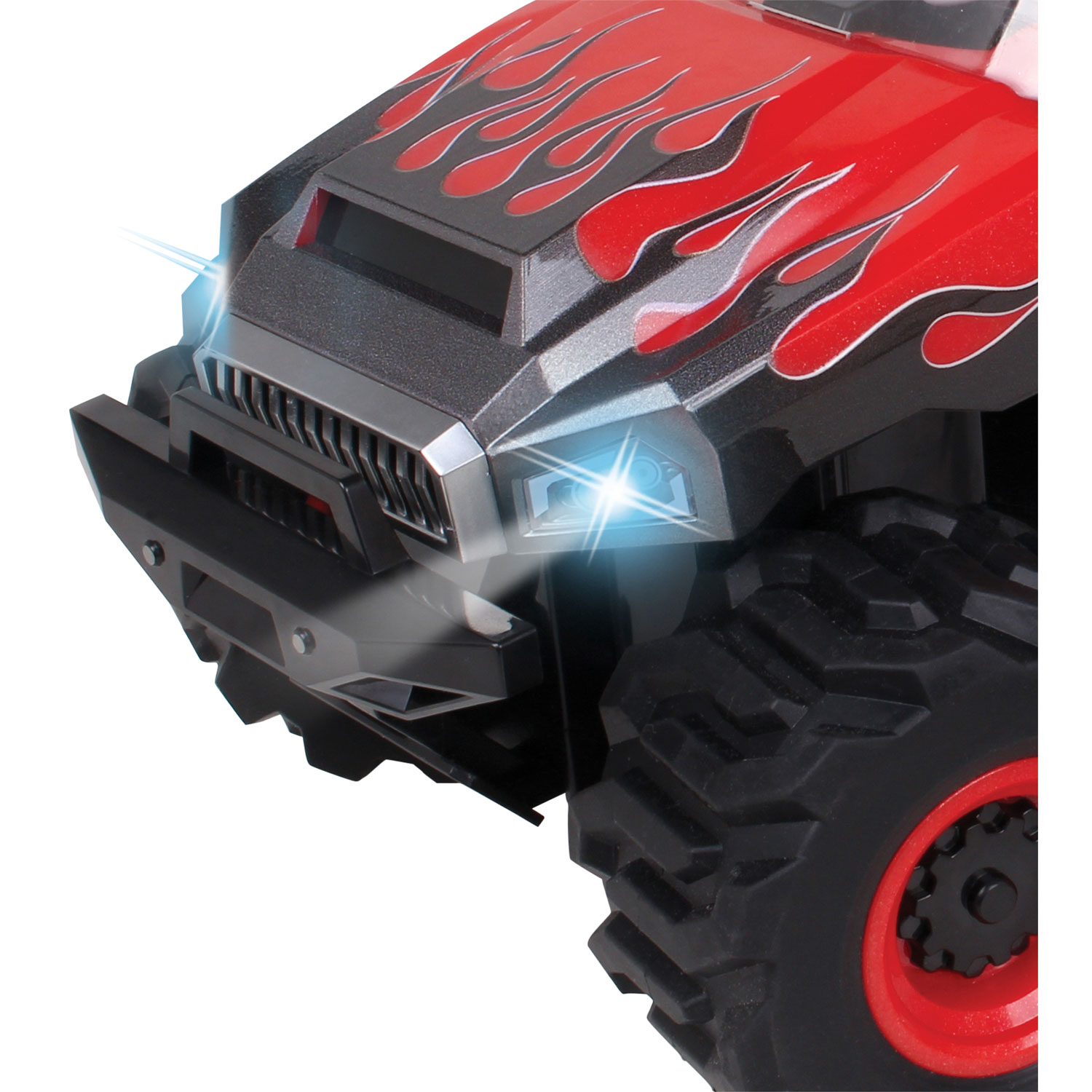 Camion monstre téléguidé Sonic et Knuckles de NKOK - Rouge