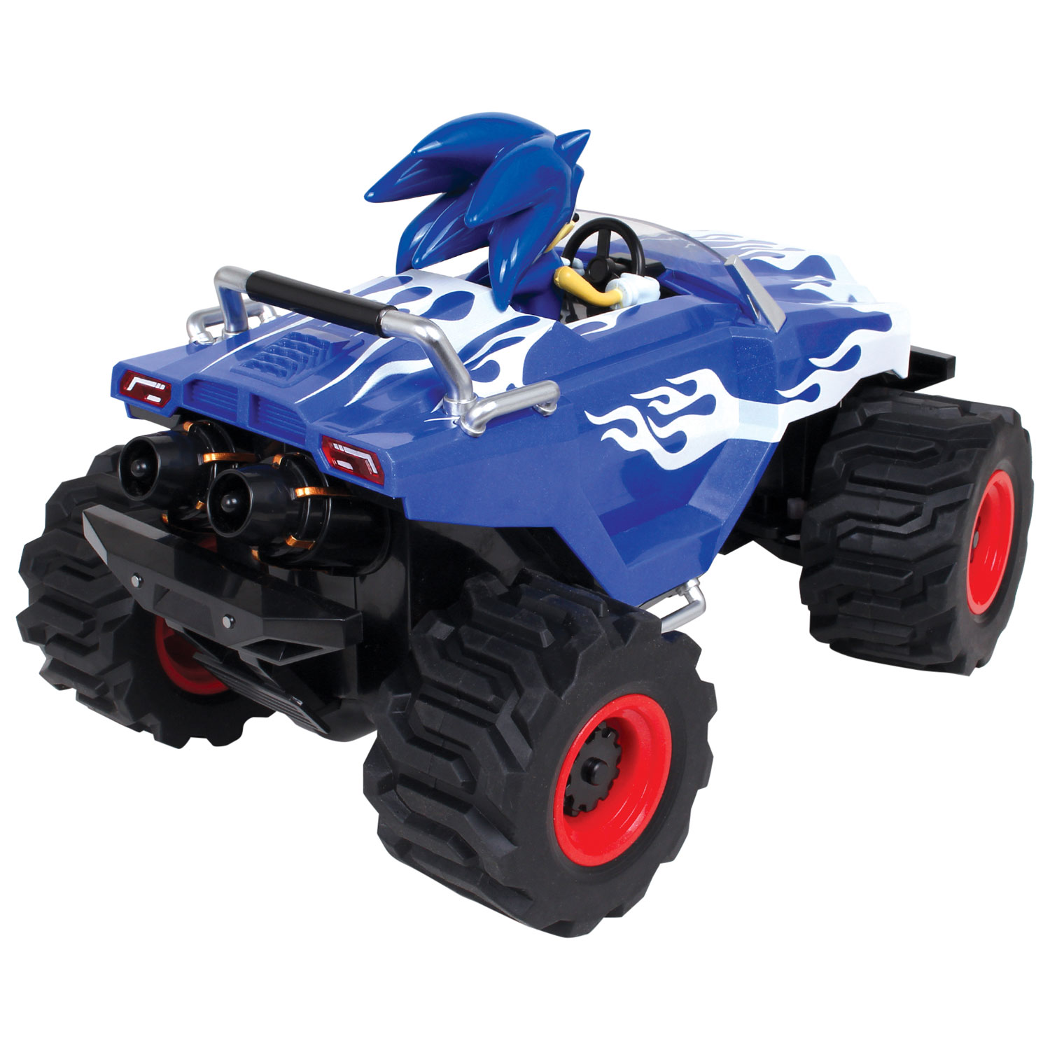 Camion monstre téléguidé Sonic et Knuckles de NKOK - Bleu