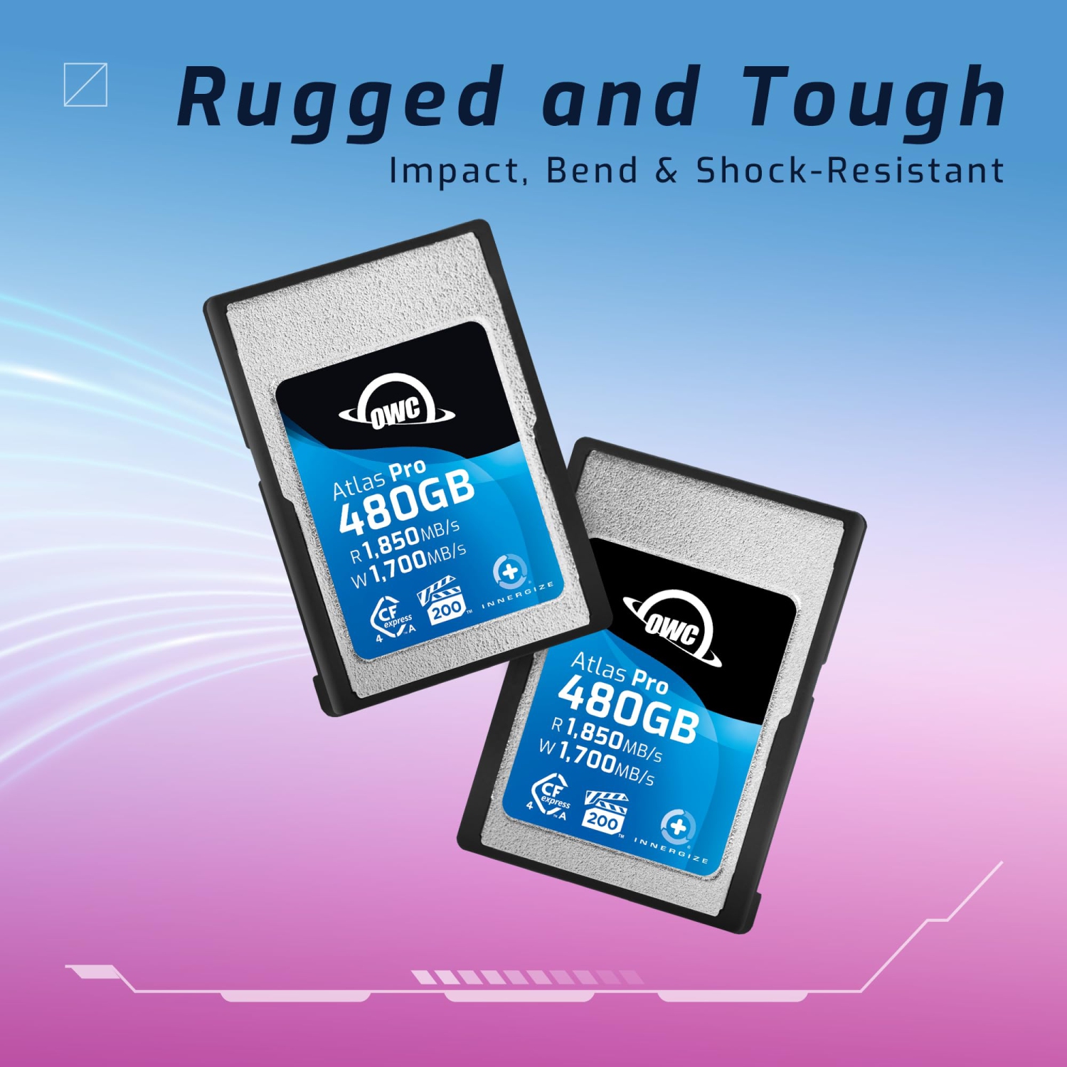 480GB OWC Atlas Pro CFexpress 4.0 Type A Memory Card