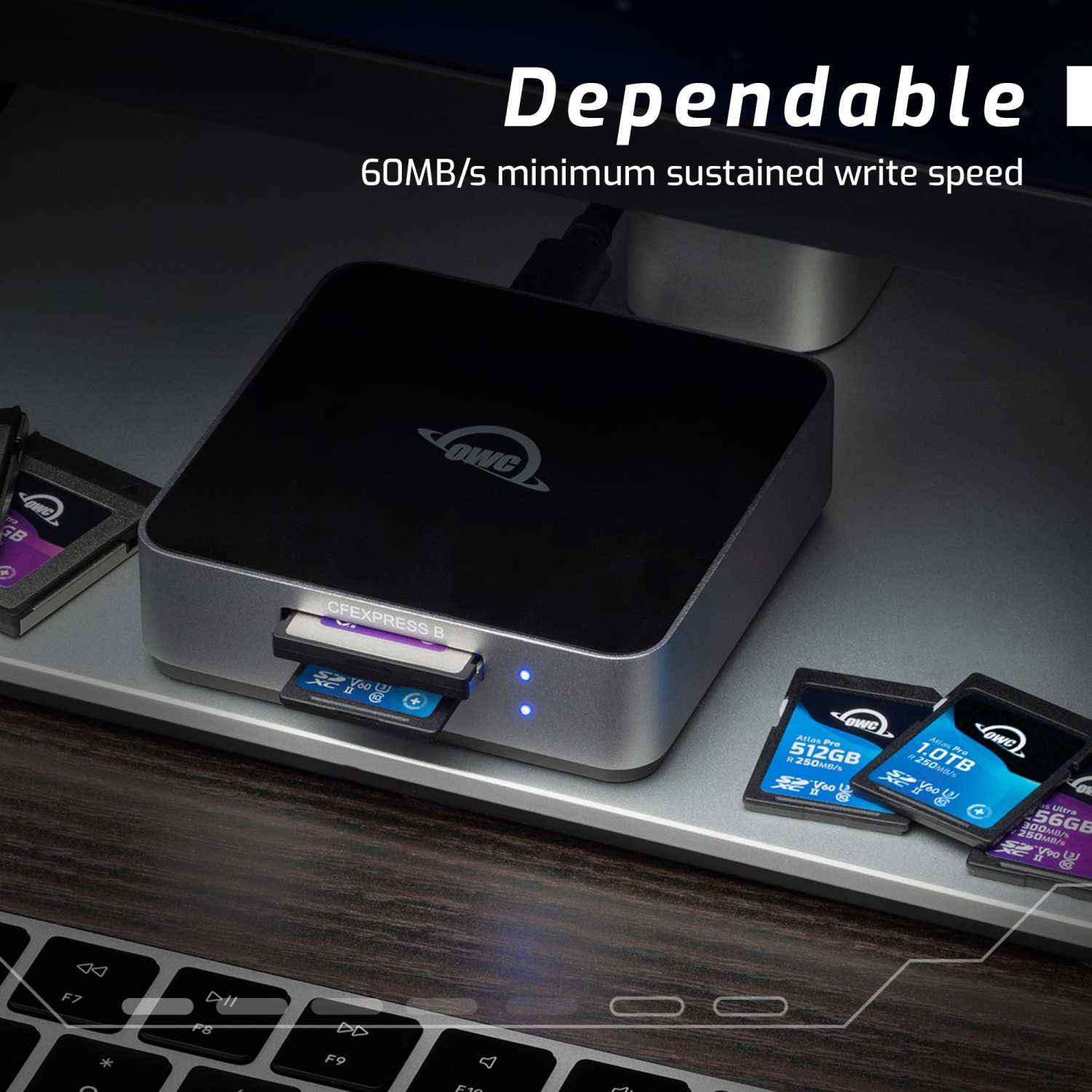 1.0TB OWC Atlas Pro SDXC V60 UHS-II Memory Card