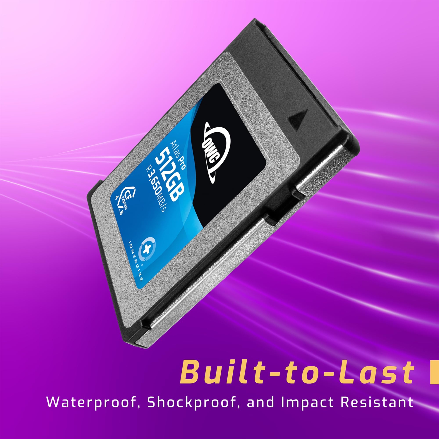 512GB OWC Atlas Pro CFexpress 4.0 Type B Memory Card