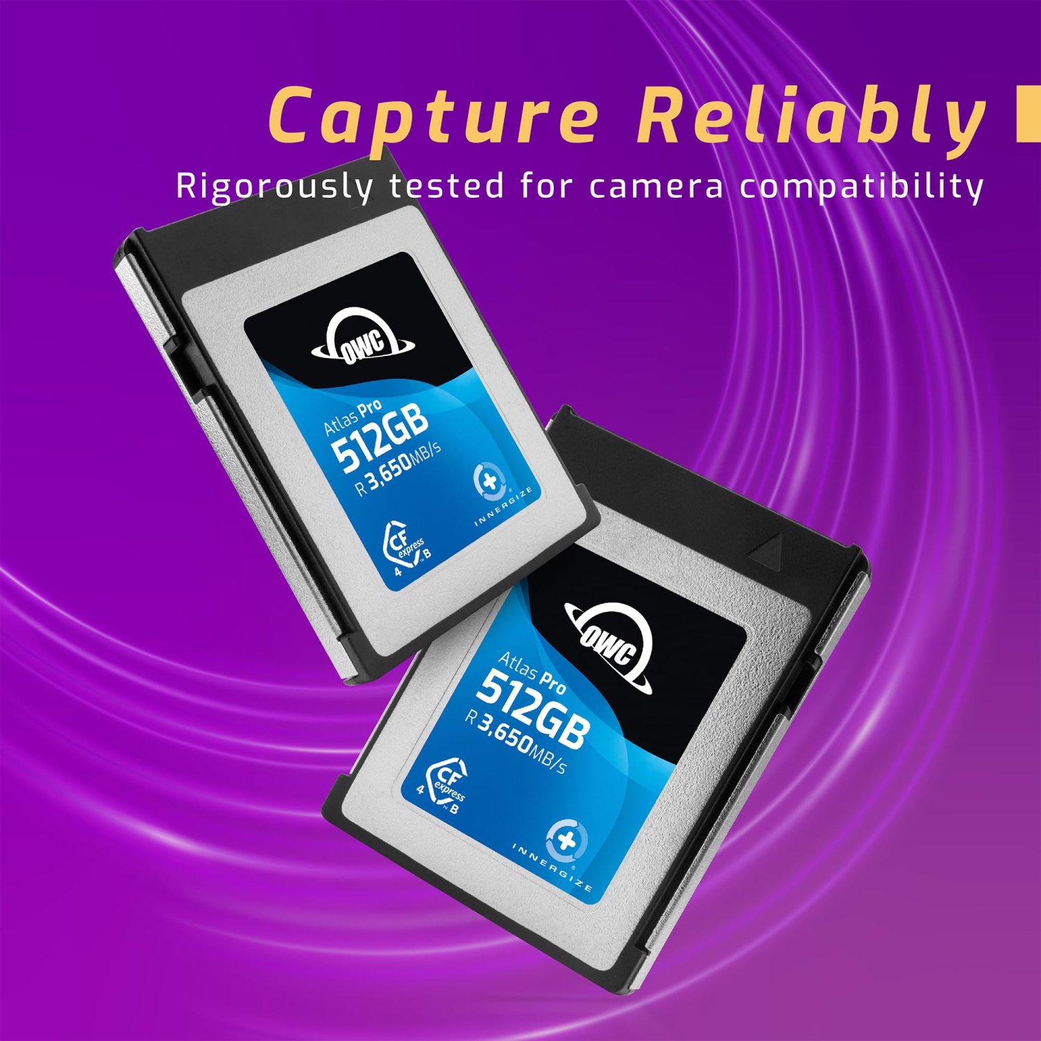 512GB OWC Atlas Pro CFexpress 4.0 Type B Memory Card