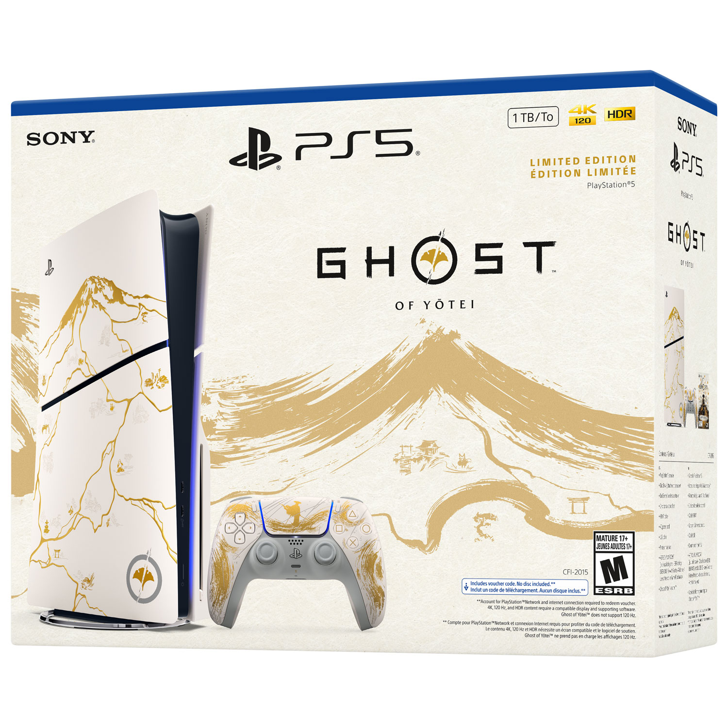 PlayStation 5 Ghost of Yōtei Gold Limited Edition Bundle