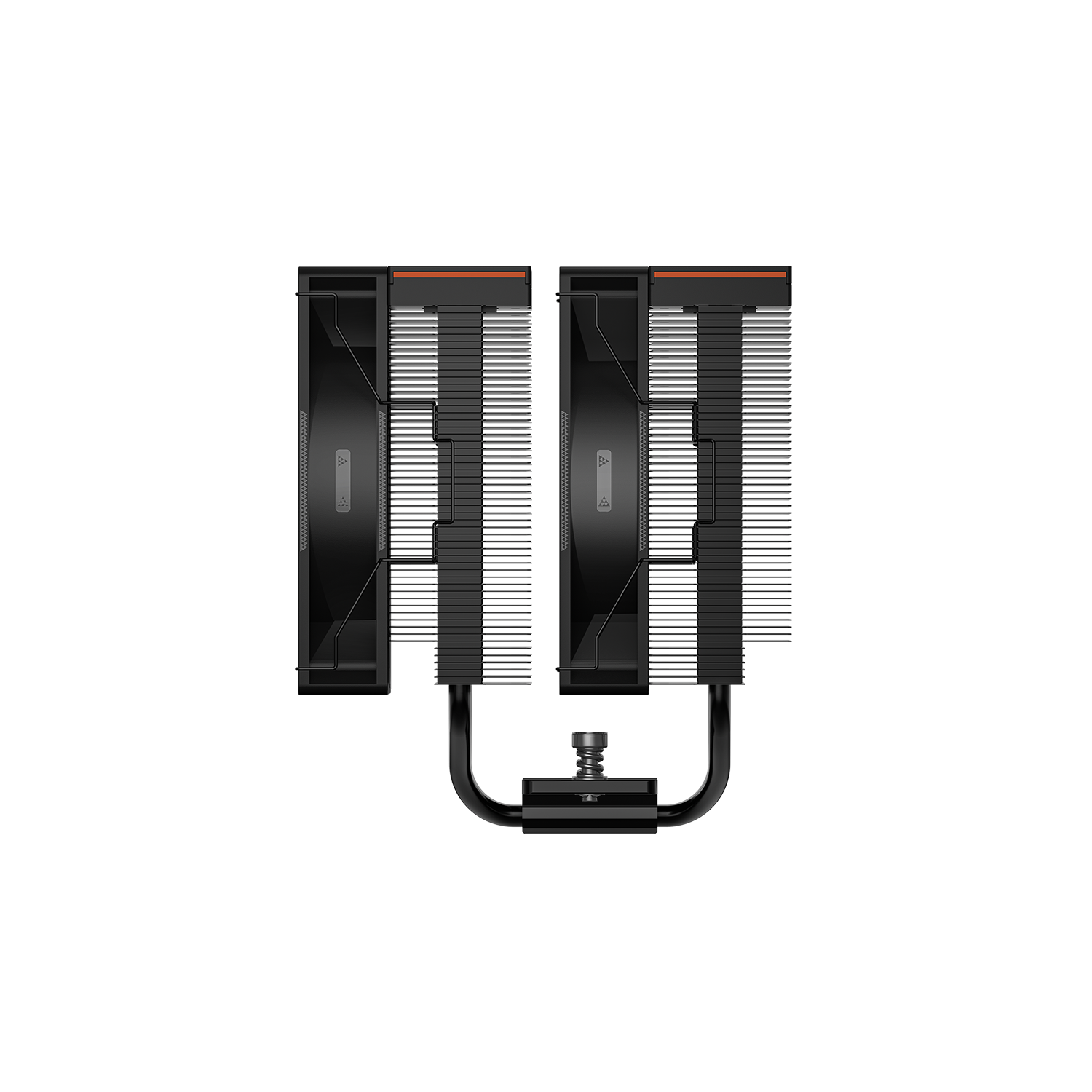 PCCOOLER CPS RT620 Digital Dual Tower CPU Air Cooler, 6 Heat Pipes, 265W TDP, Digital Display Top Cover, 157mm Tall, 120mm PWM Slient Fans, for Intel