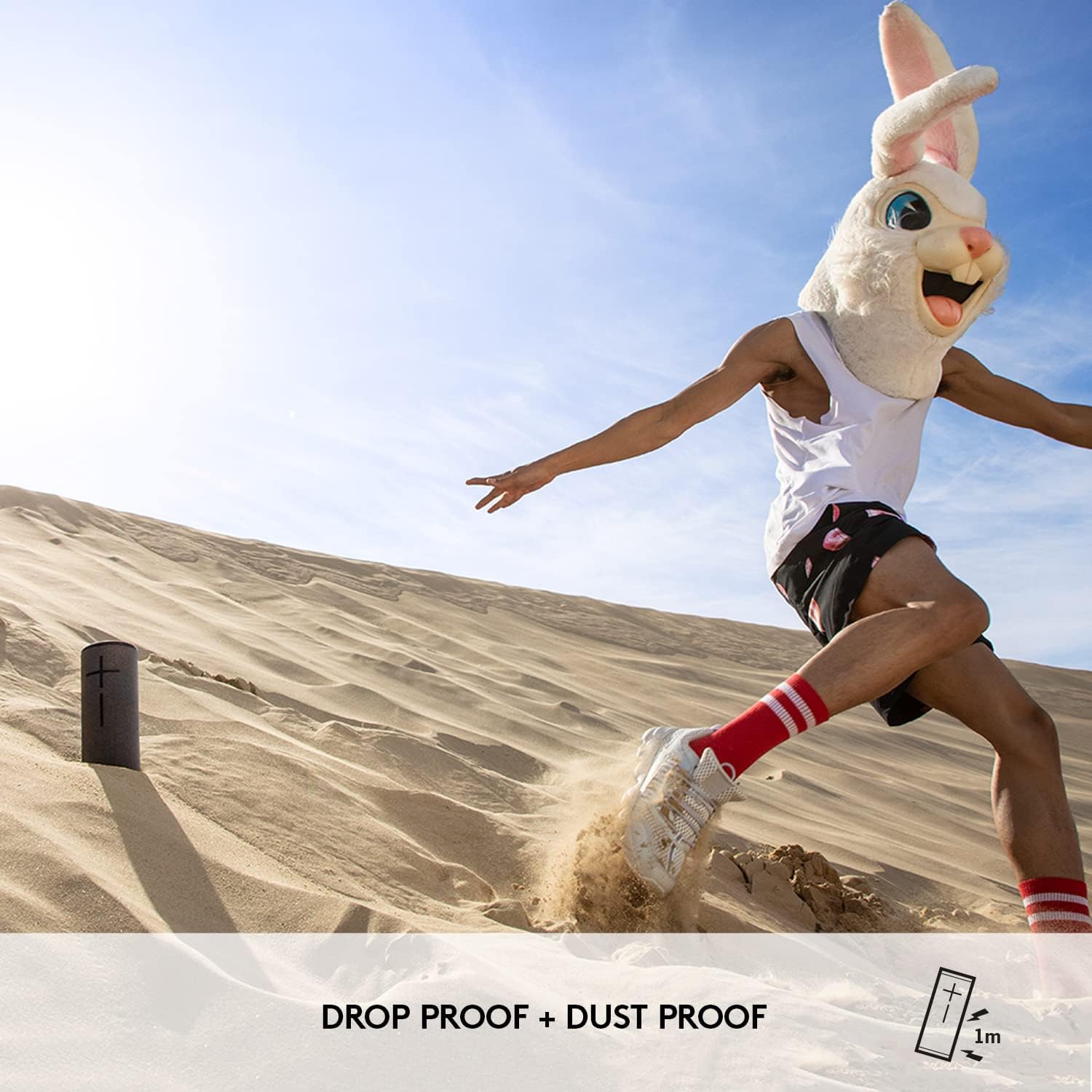 Haut-parleur sans fil portatif Bluetooth MEGABOOM 3 d'Ultimate Ears - Noir nocturne (984-001390)