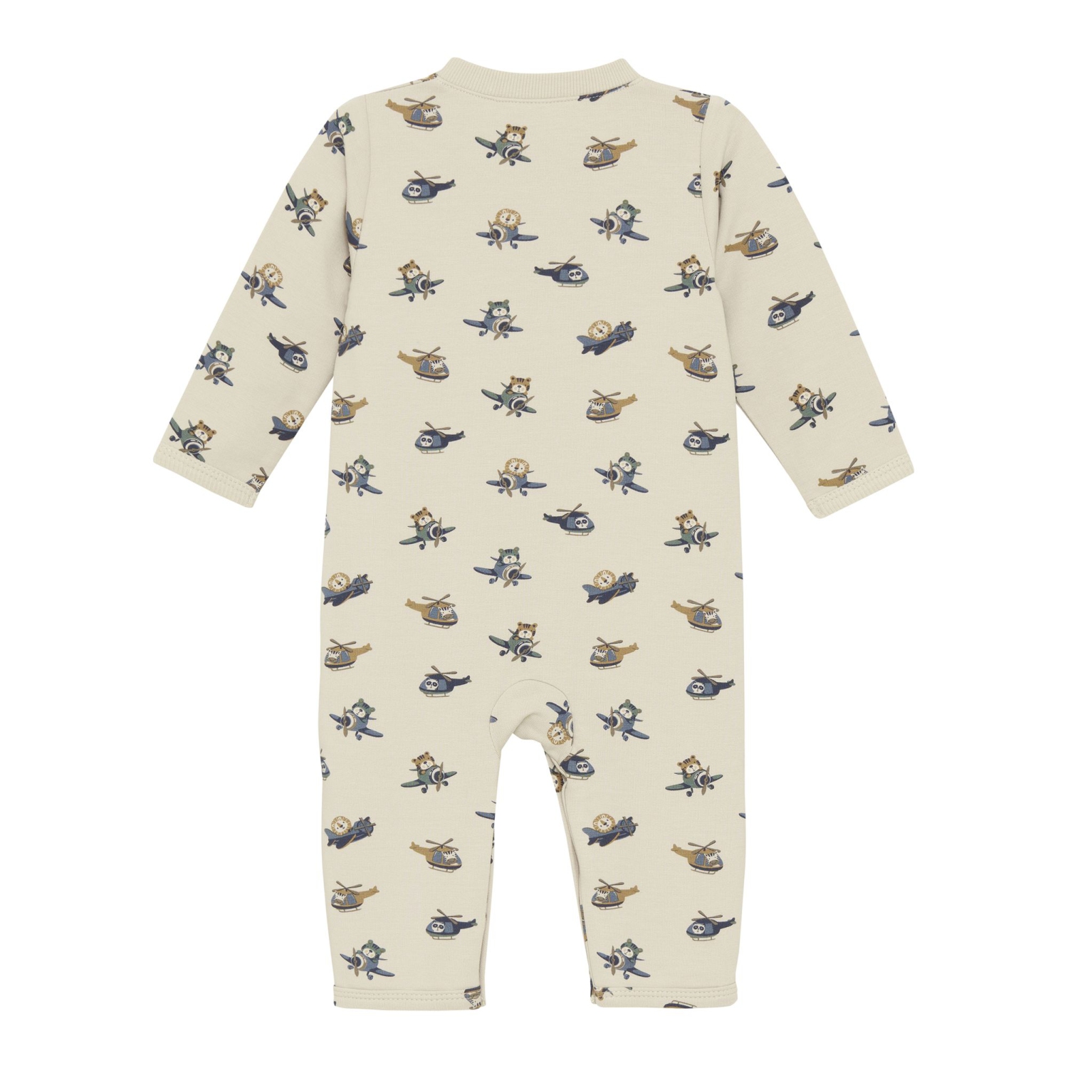 Minymo Organic Cotton Romper - Oxford Tan