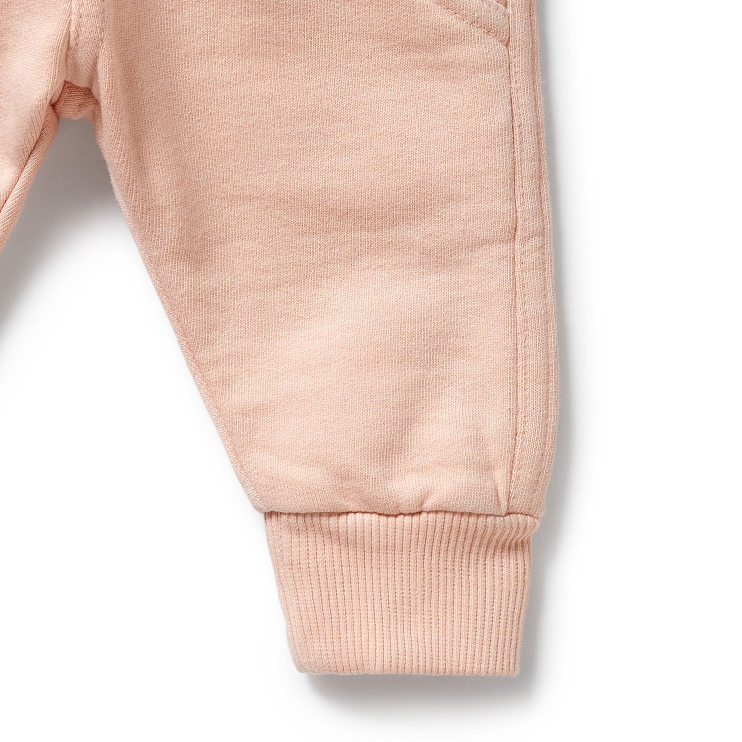 Wilson+Frenchy Tiny Bloom Organic Terry Sweat Pants - Blush Pink