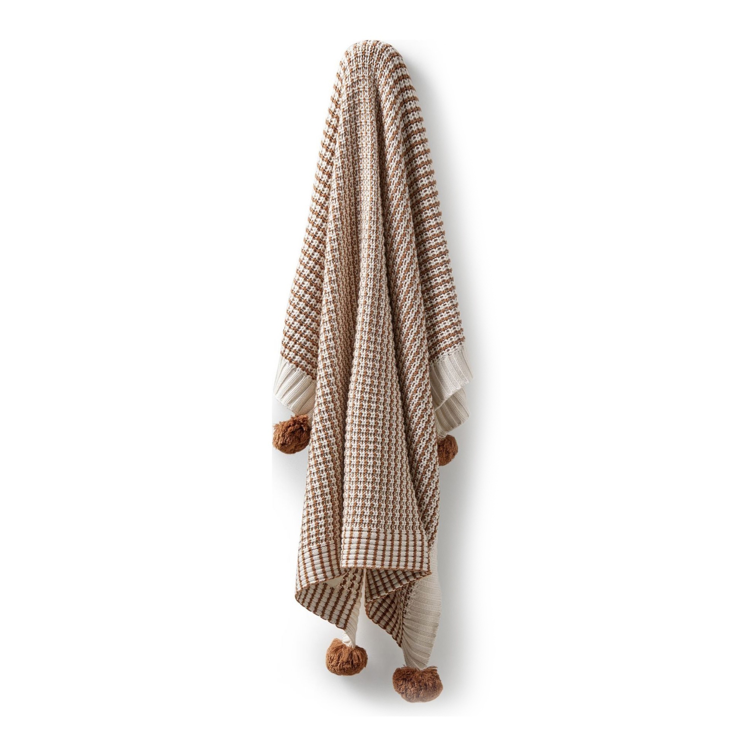 Wilson+Frenchy Organic Knitted Blanket - Cinnamon