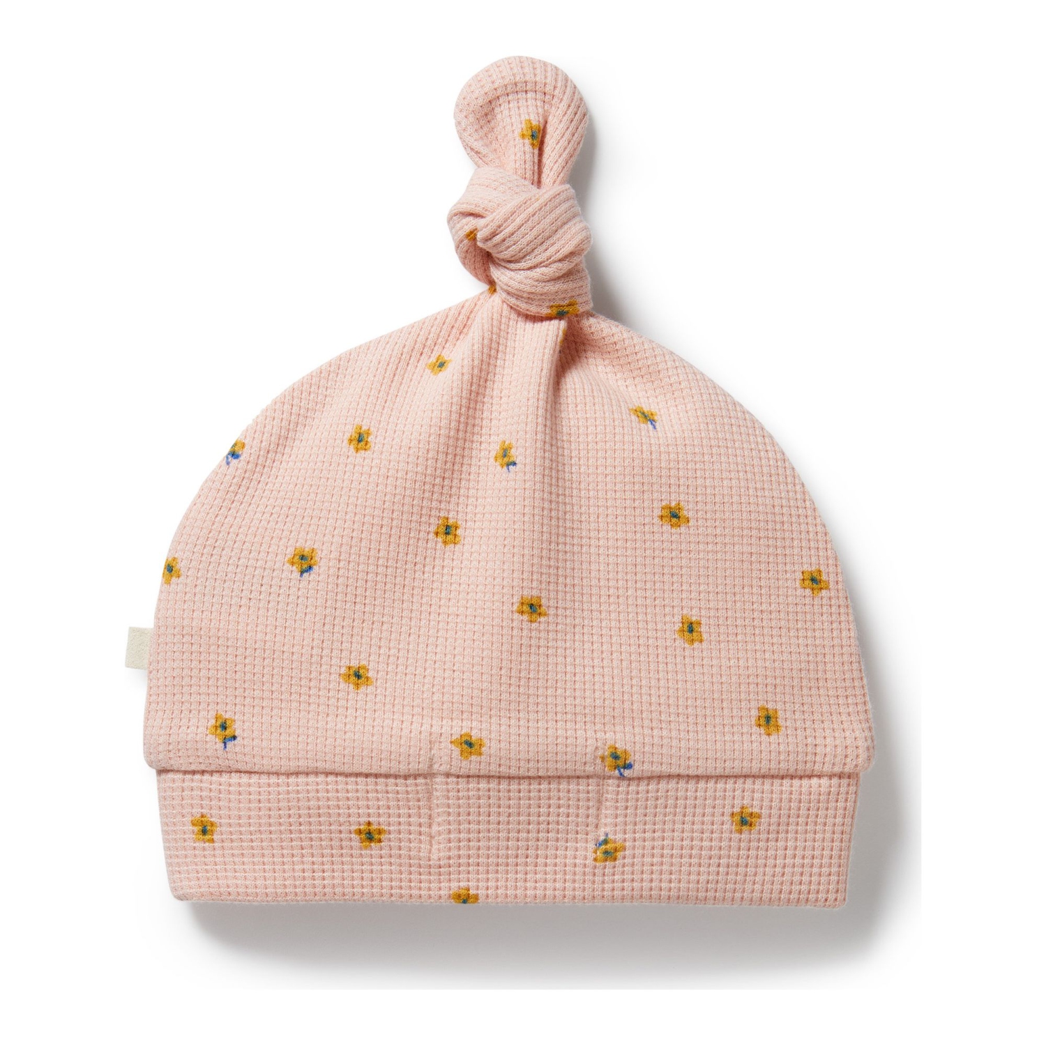 Bonnet gaufré biologique Wilson+Frenchy - Petite fleur
