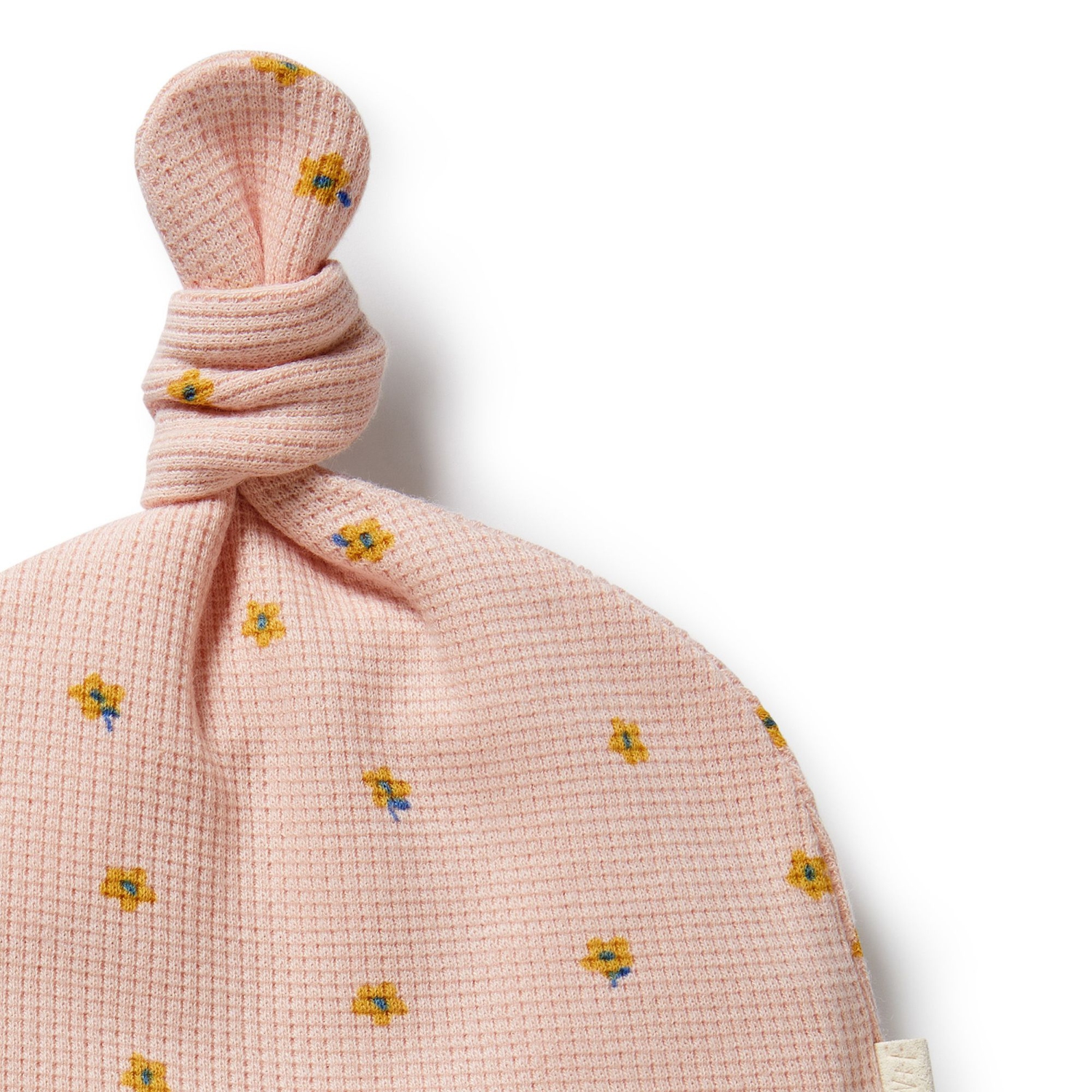 Bonnet gaufré biologique Wilson+Frenchy - Petite fleur