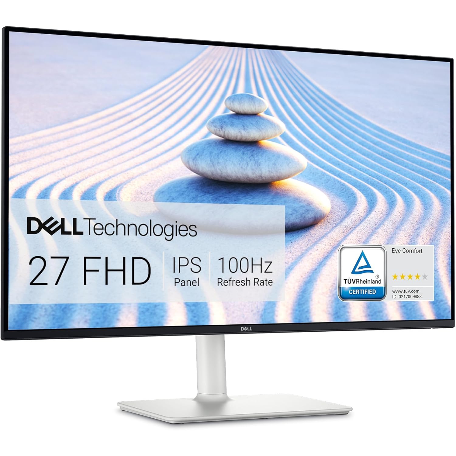 Refurbished Dell S2725HS 27" Monitor, FHD, 1 Year Warranty, 101373-21604