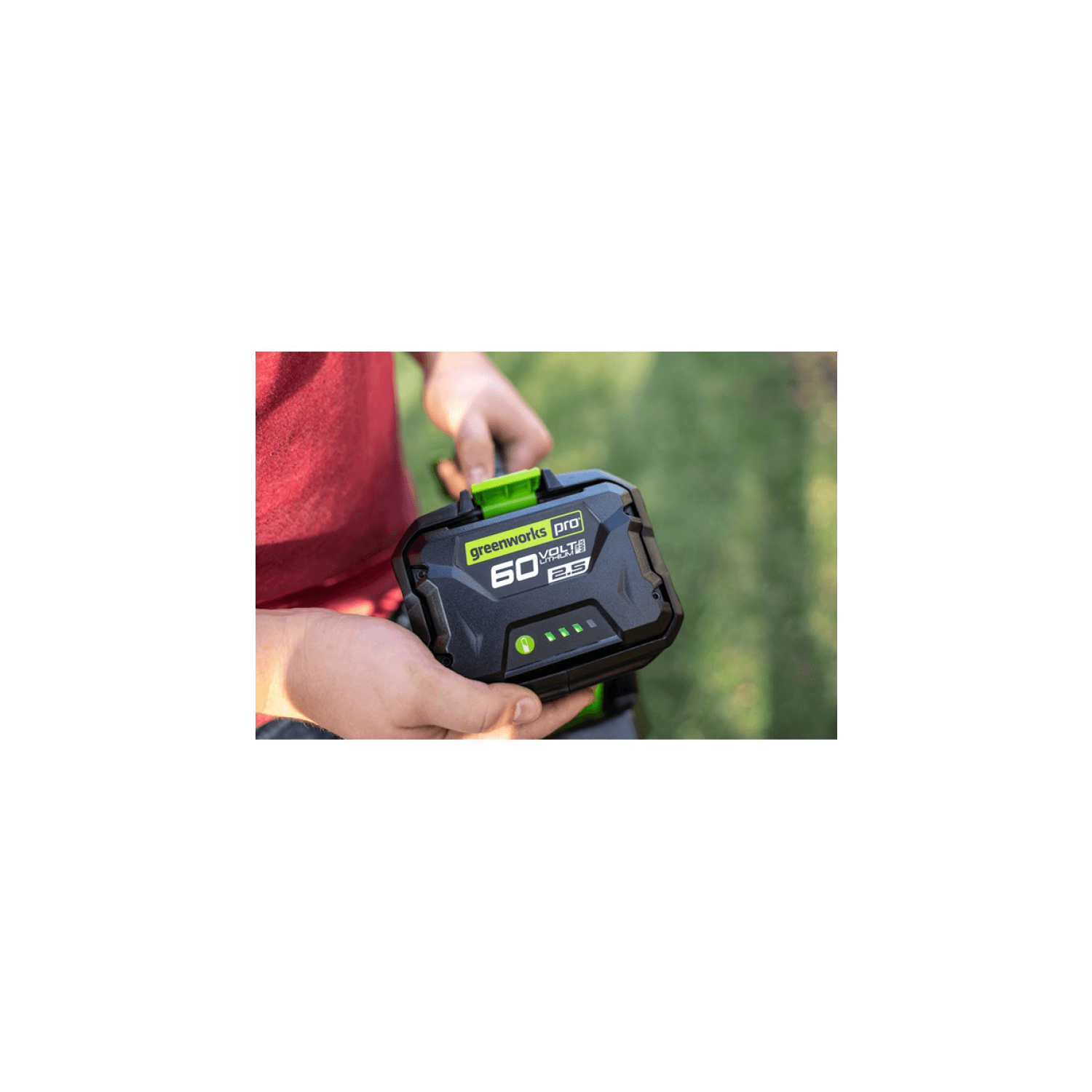 Batterie au lithium-ion 2,5 Ah de Greenworks pour 60 V