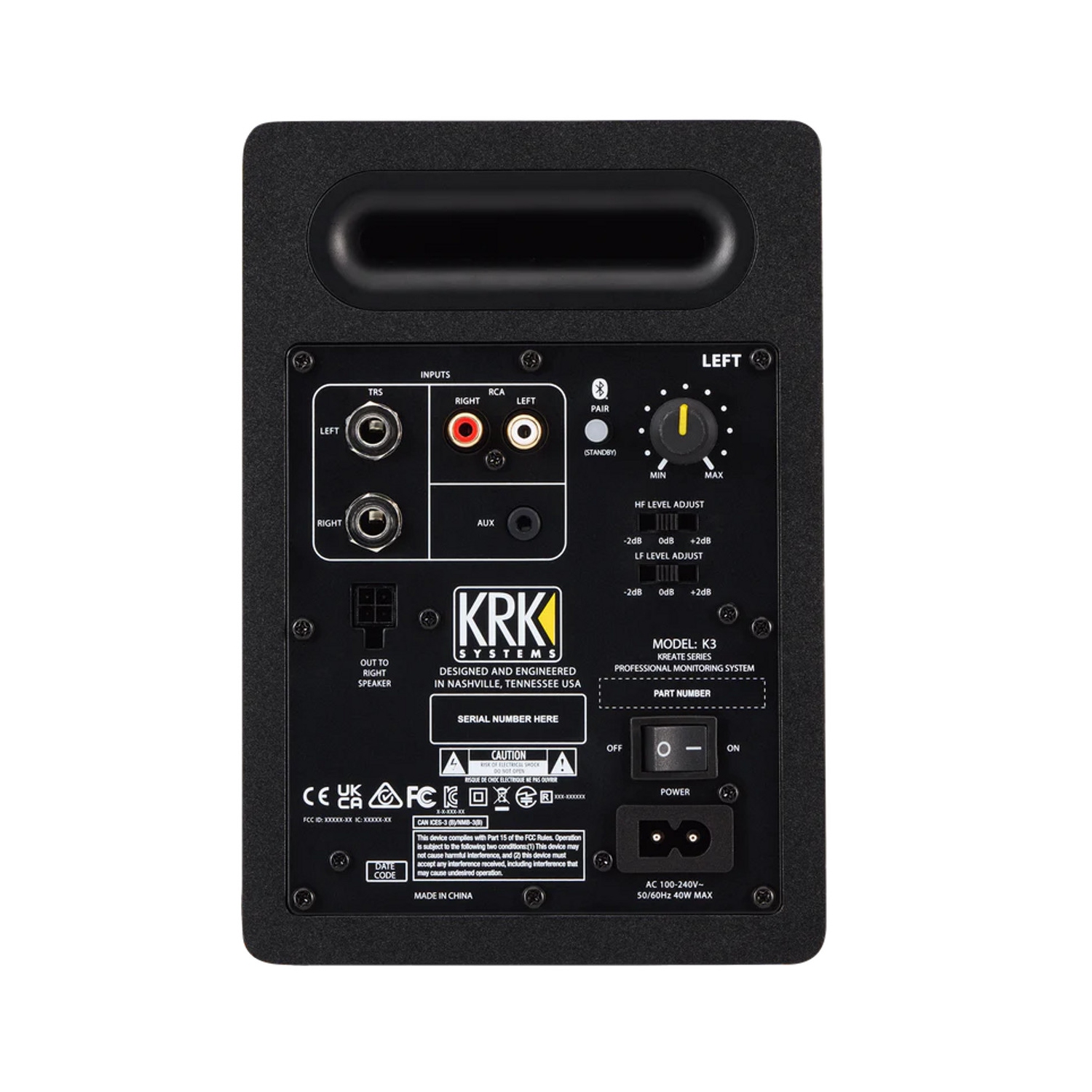 Moniteurs de studio K3-NA Kreate 3 DE KRK