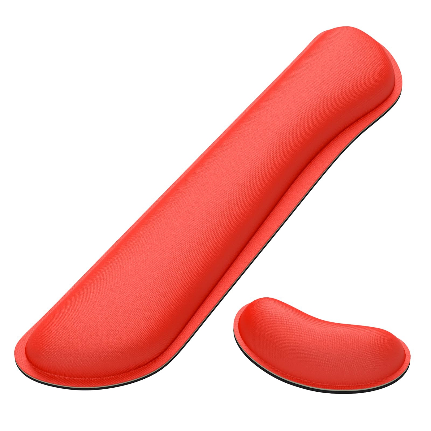 Keyboard Wrist Rest, Memory Foam Wrist Cushion for Desk Mats Support, Cute Typing Pain Relief Keyboard Mouse Pad Rests Set with Non-Slip Base for