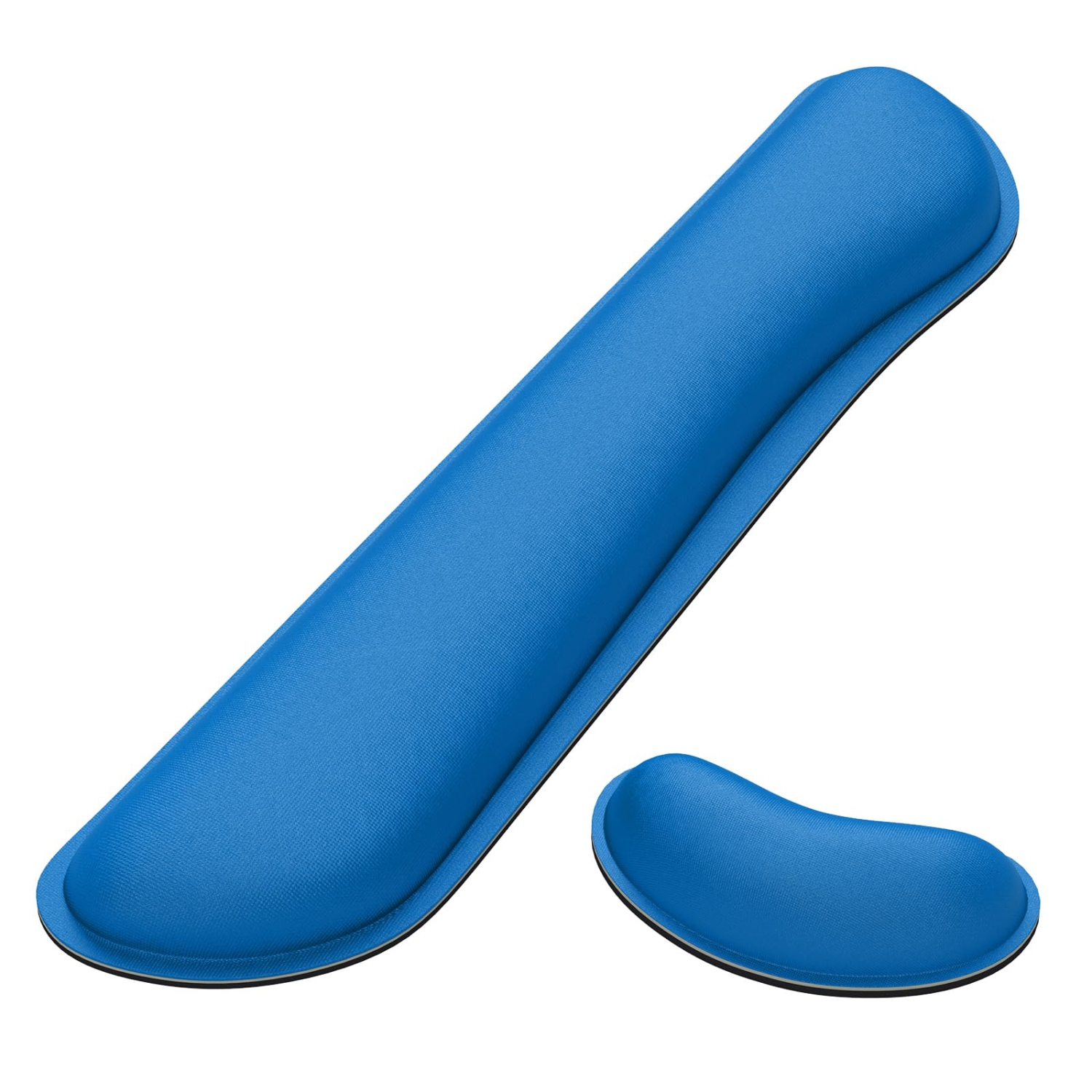 Enlarge Keyboard Wrist Rest, Memory Foam Wrist Cushion for Desk Mats Support, Cute Typing Pain Relief Keyboard Mouse Pad Rests Set with Non-Slip Base