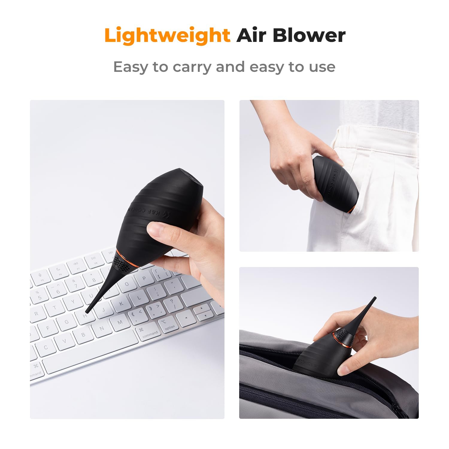 Powerful Rocket Air Blower, Dust Cleaner Blower,Lens Blower,Air Blaster for Digital, DSLR, SLR Cameras, Camera Lenses and Electronics, Clean Duster,