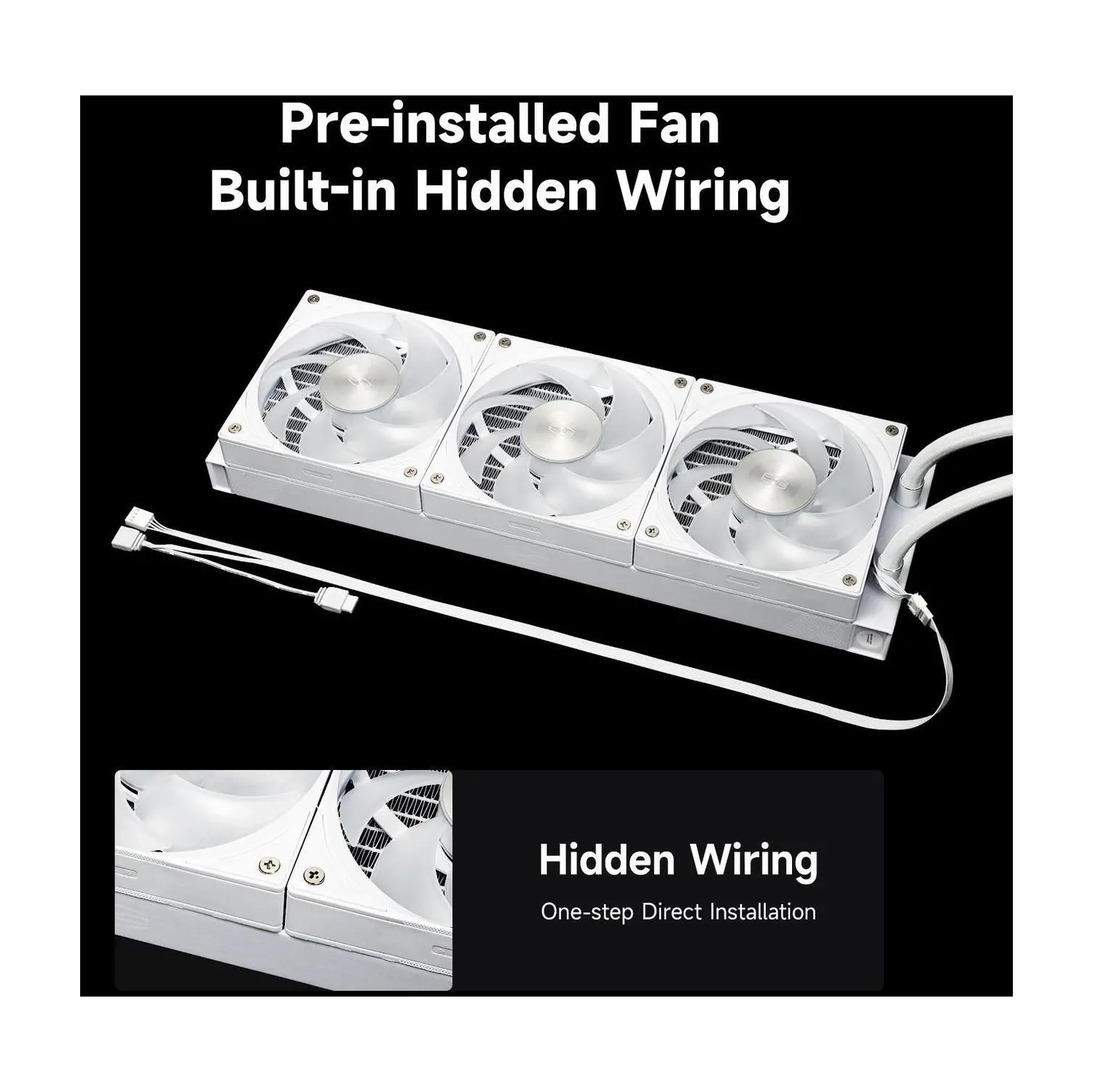 PCCOOLER CPS DC360 Pro ARGB Display AIO CPU Liquid Cooler, 360mm Radiator, 310W TDP, Customizable 2.4" IPS LCD Display, for Intel LGA