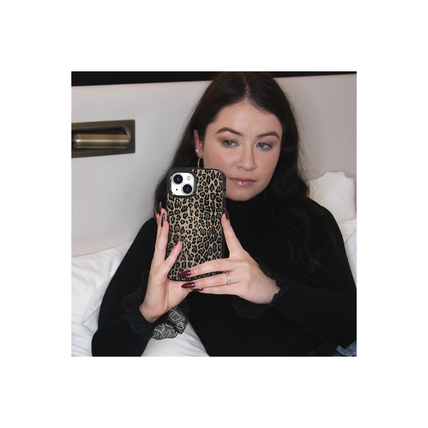 Étui avec MagSafe pour iPhone 16e - Léopard