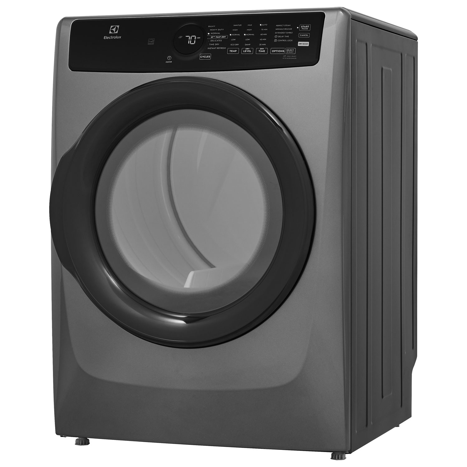 Electrolux 8.0 Cu. Ft. Gas Steam Dryer - Titanium
