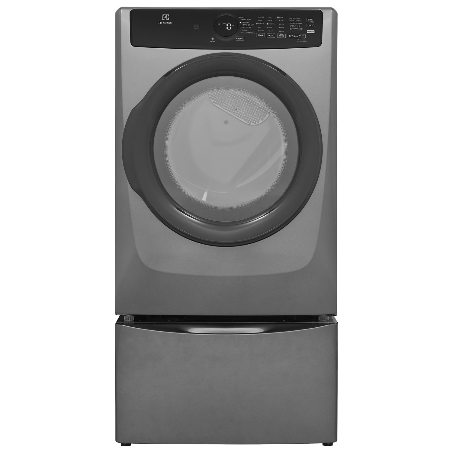 Electrolux 8.0 Cu. Ft. Gas Steam Dryer - Titanium