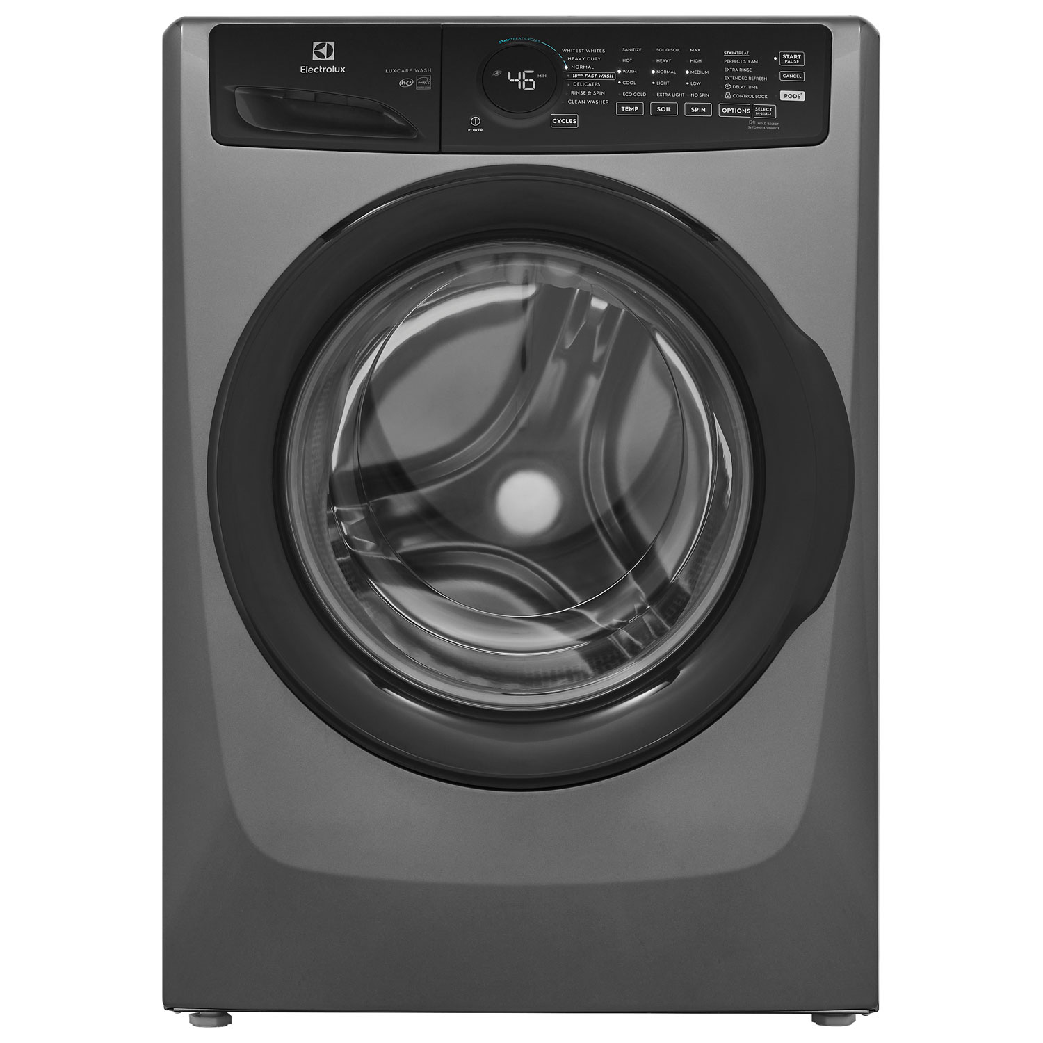 Laveuse à vapeur HE 5,2 pi³ d'Electrolux - Titane