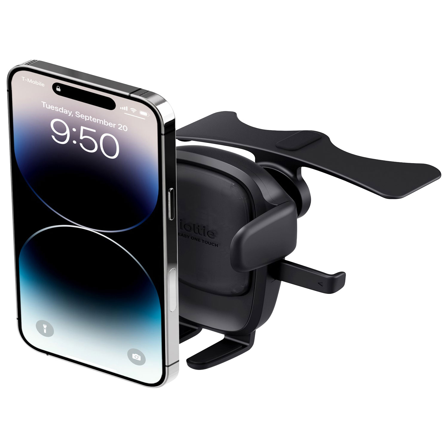 Support pour lecteur CD Easy One Touch 6 d'iOttie - Noir