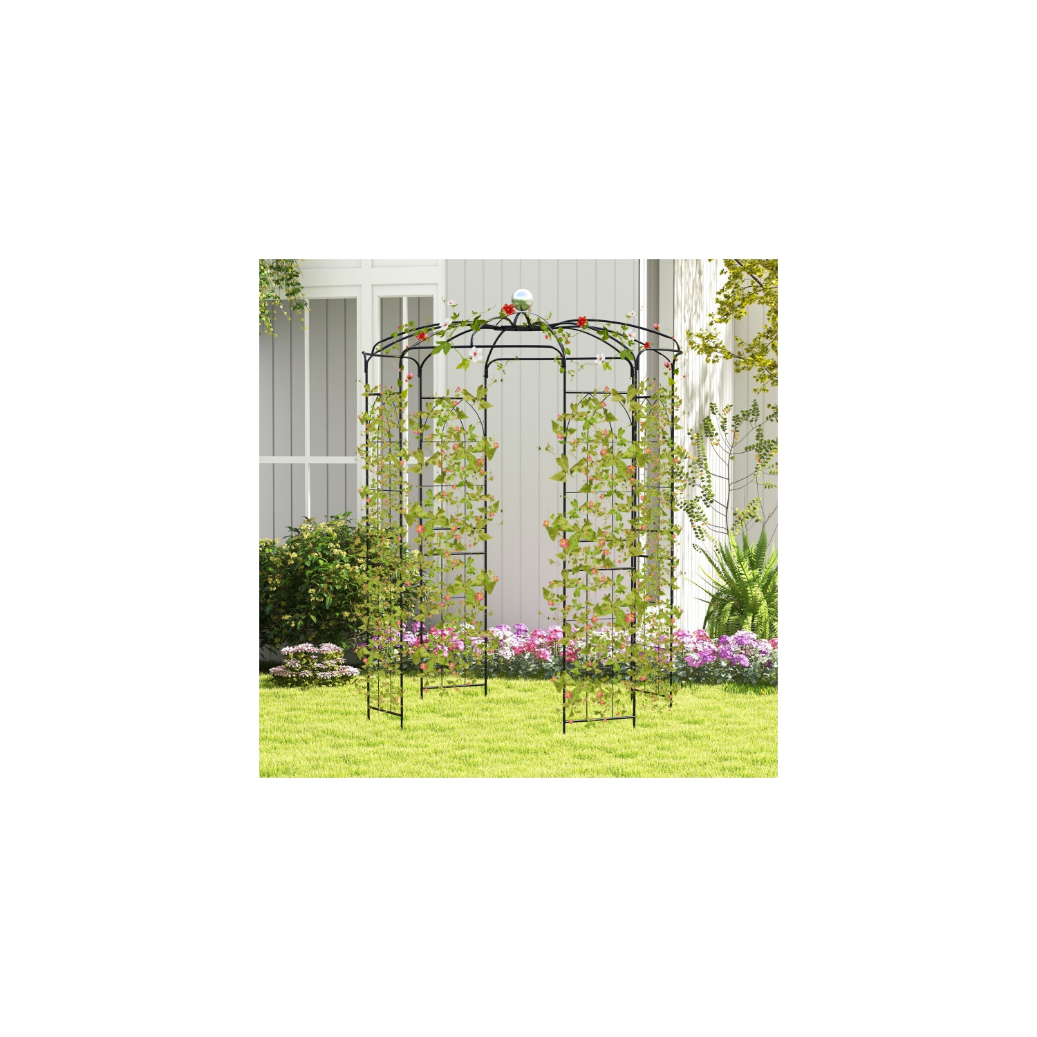Decorative Birdcage Gazebo for Garden Vines and Wedding Ceremony