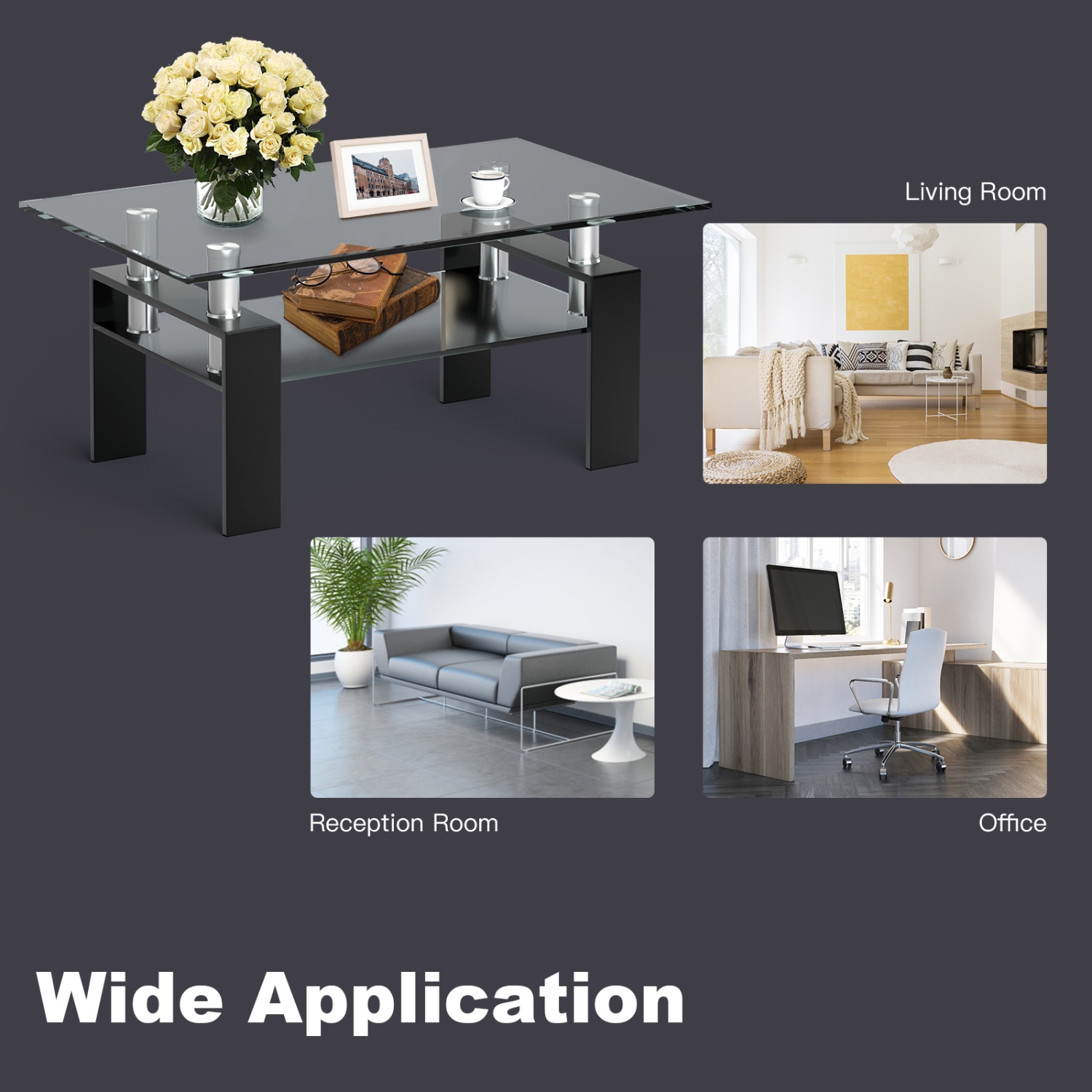 Chaise berçante en bois massif au fini lustré pour véranda intérieure ou extérieure