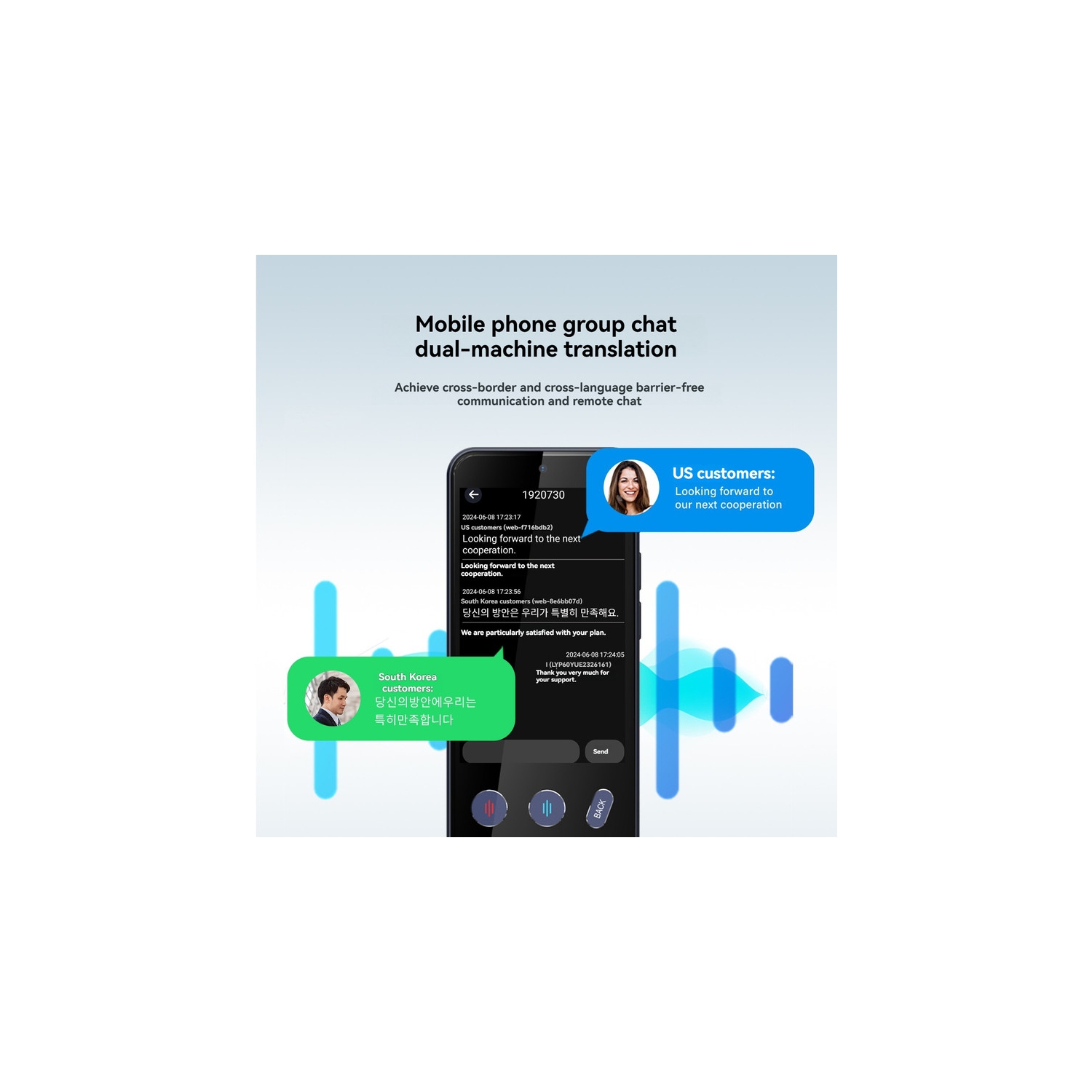 Traducteur linguistique, 142 langues ​​​​Interprétation traduction hors ligne, carte 4G pouvant être insérée, peut être connectée à Internet, avec