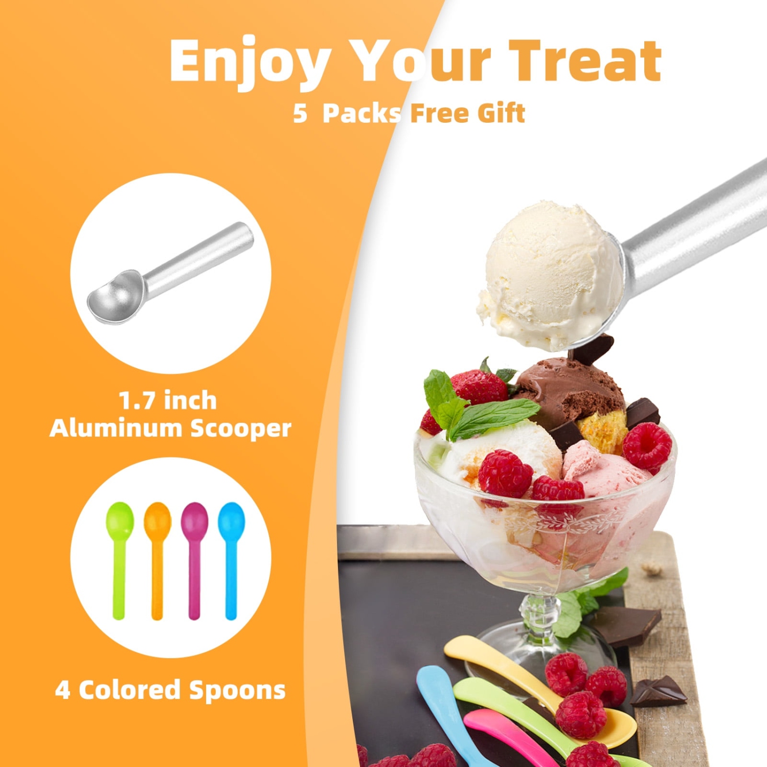 Compatible avec les contenants à crème glacée Creami de Ninja – 24 oz, paquet de 4 pour Ninja NC501 NC500 Series