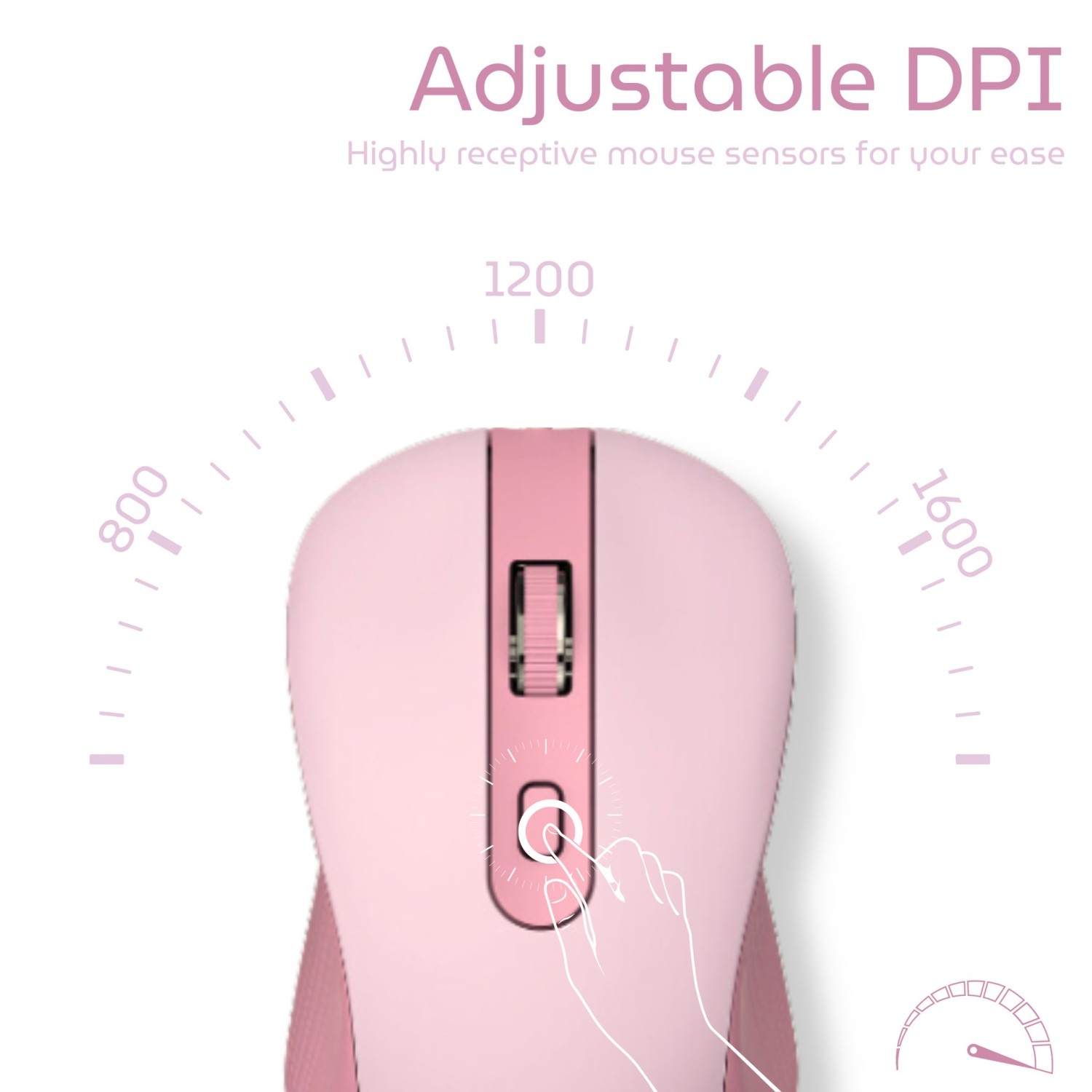 Wireless Keyboard Quiet Office Cute USB Wireless Keyboard and Mouse Combo for Computer Desktop Laptop - Wireless 2.4G Rose Pink