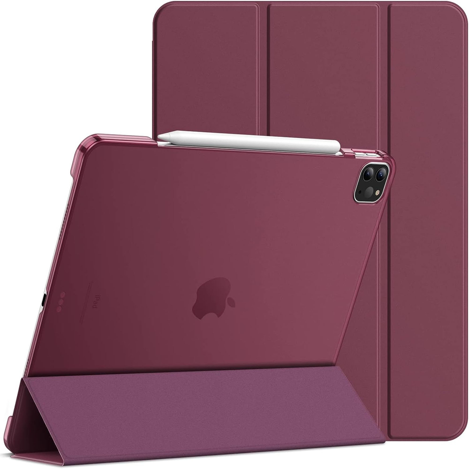 Tasnim Case Cover for iPad Pro 11 Inch 2022/2021/2020/2018, Slim Stand Hard Back Shell Smart Cover for 4th Generation 2022 / 3rd Gen 2021 / 2nd 2020