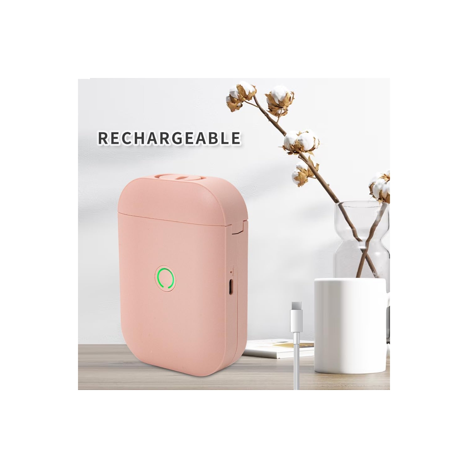 Label Printer Pocket Smartphone Gap Label Maker BT Wireless Thermal Printing 203DPI