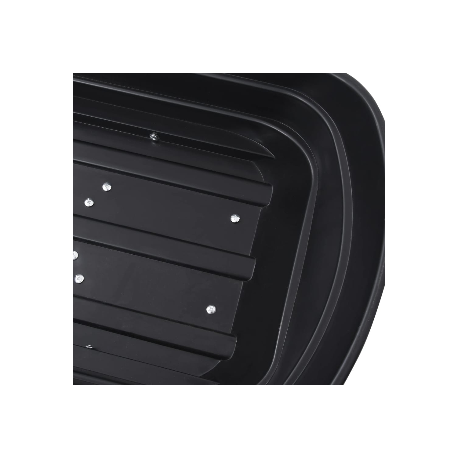 VidaXL – Chariot de jardin basculant 300 kg 75 L, noir