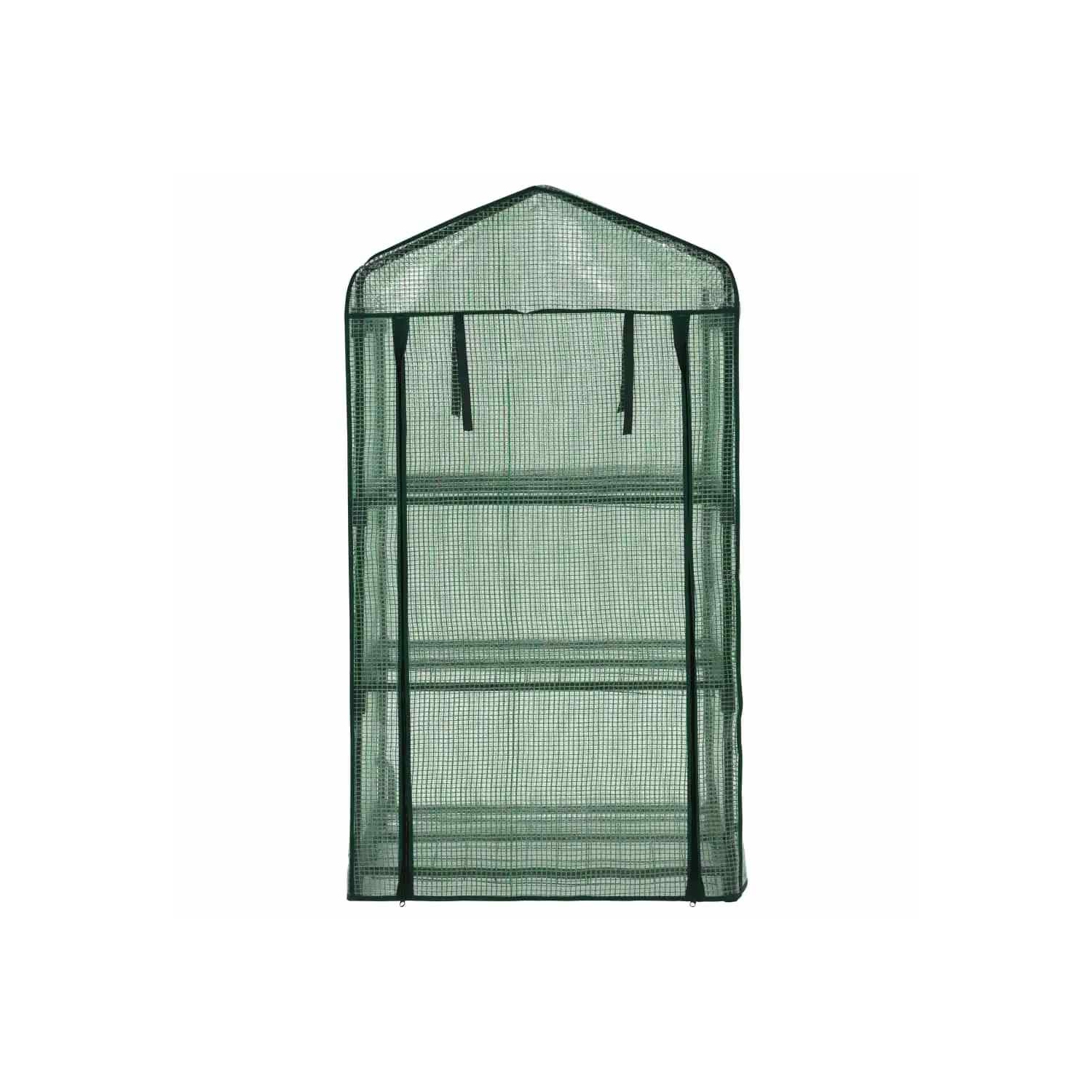 VidaXL – Mini serre 69 x 49 x 125&nbsp;cm à 3 niveaux