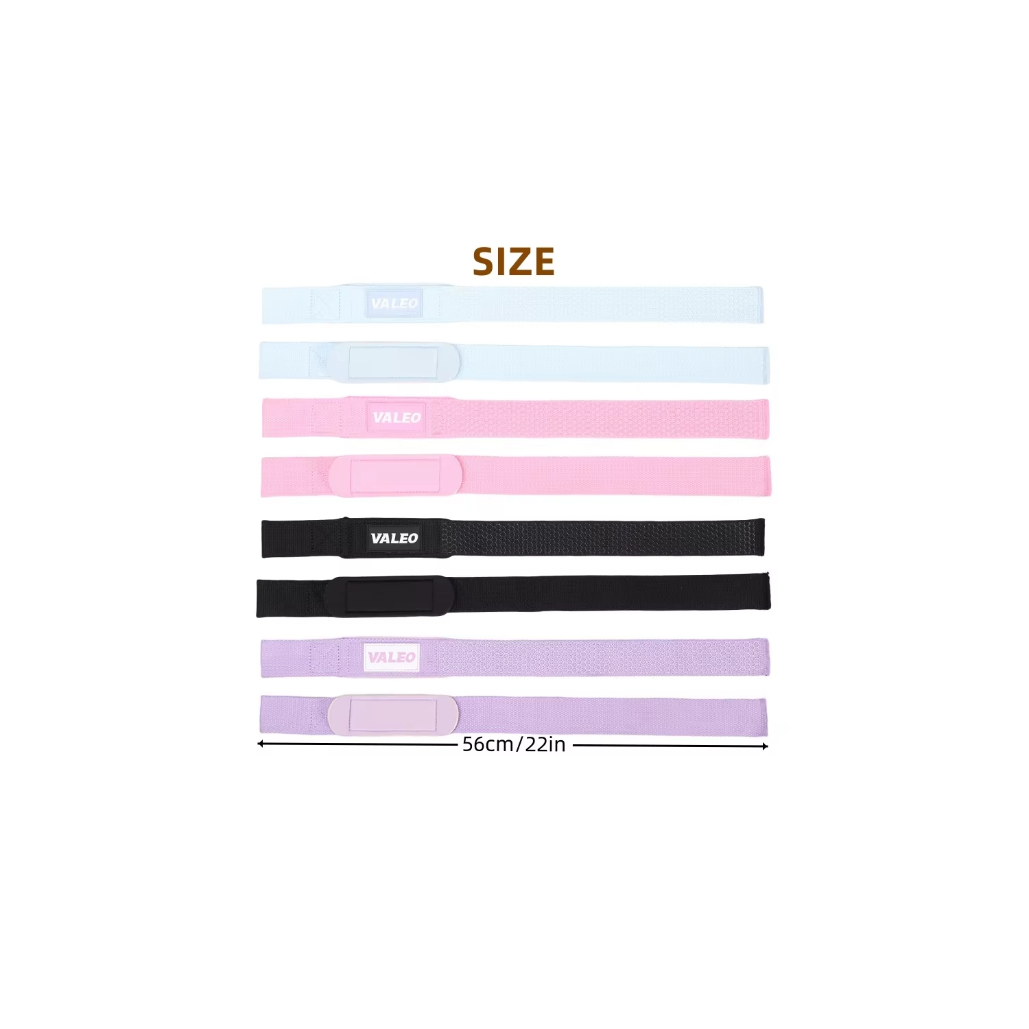 Lifting Straps for Weightlifting, Gym Wrist Wraps with Extra Hand Grips Support for Strength Training, Bodybuilding, Deadlifting - Pink