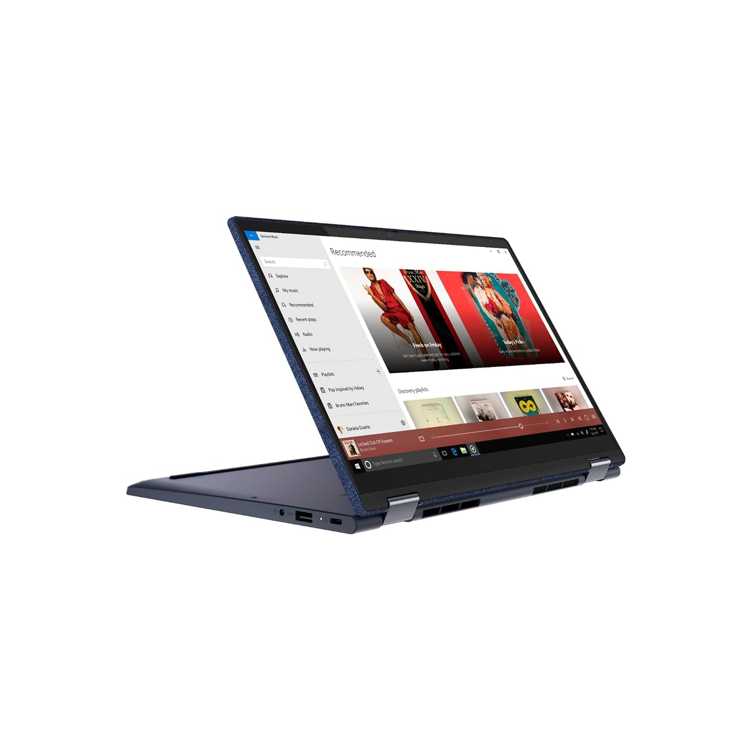 Open Box - Lenovo Yoga 6 13.3" FHD Touchscreen 2-in-1 Laptop, AMD Ryzen 7-5700U, 512GB PCIe SSD, 16GB RAM, Backlit Keyboard, Fingerprint Reader,