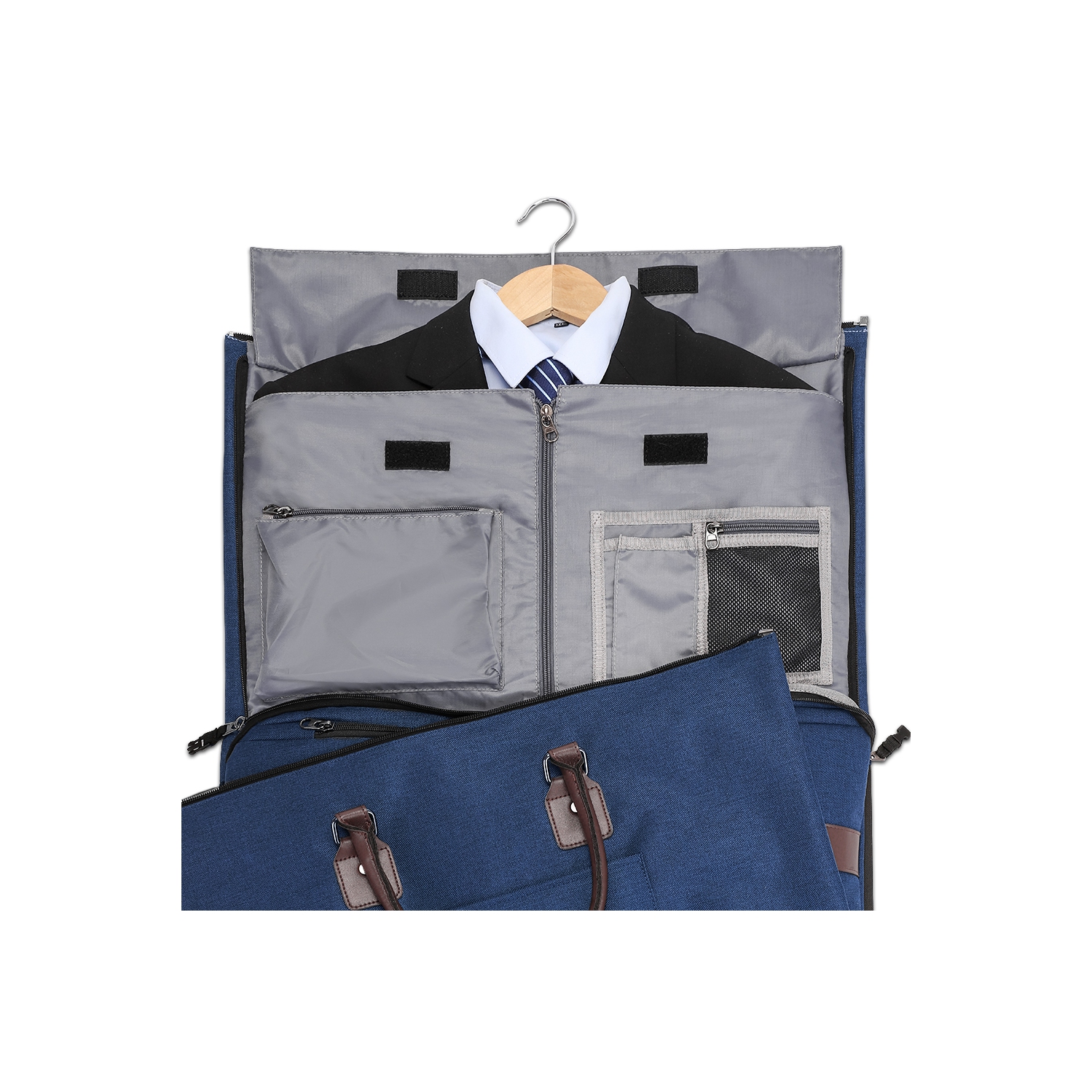 Meidale – Sac à vêtements convertible avec sac de toilette | Sac polochon de cabine pour hommes et femmes en voyage | Sac à combinaison multifonction