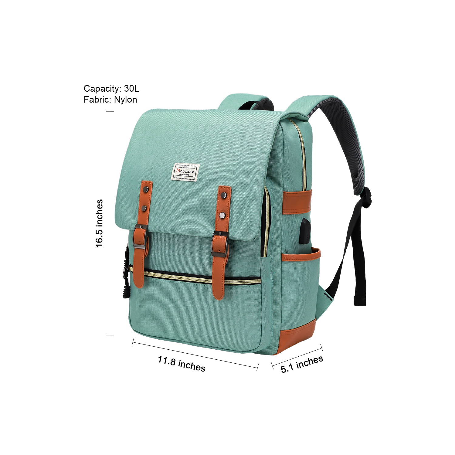 Meidale – Sac à dos pour ordinateur portable rétro pour femmes | Sacs à dos de voyage avec port de chargement USB | Sac à dos tendance convenant aux