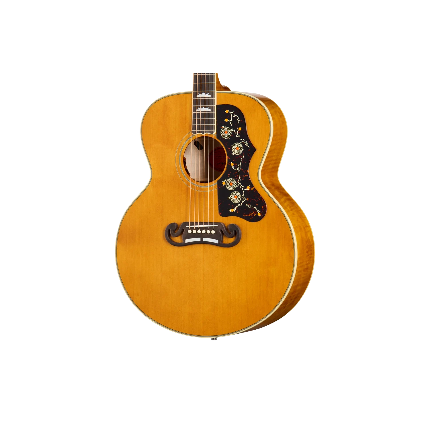 Guitare acoustique/électrique réédition 1957 SJ-200 d'Epiphone avec étui rigide - Naturel antique