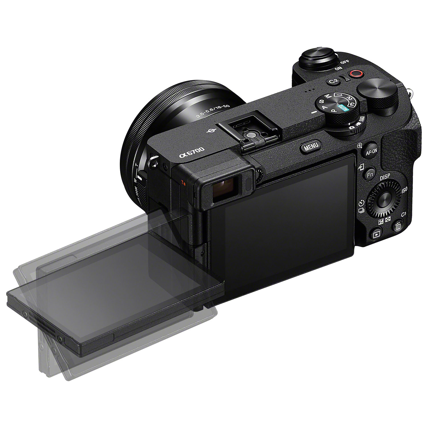 Sony Alpha 6700 APS-C Interchangeable Lens Mirrorless Camera with 16-50mm Kit - Black