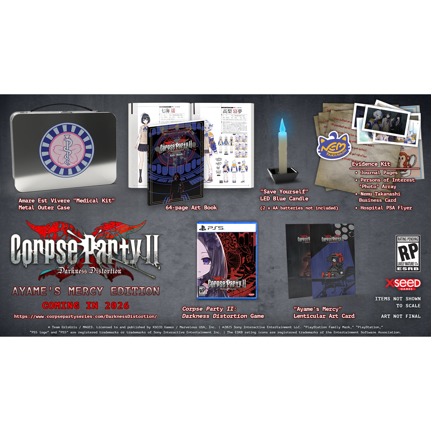 Corpse Party II: Darkness Distortion Ayame’s Mercy Edition